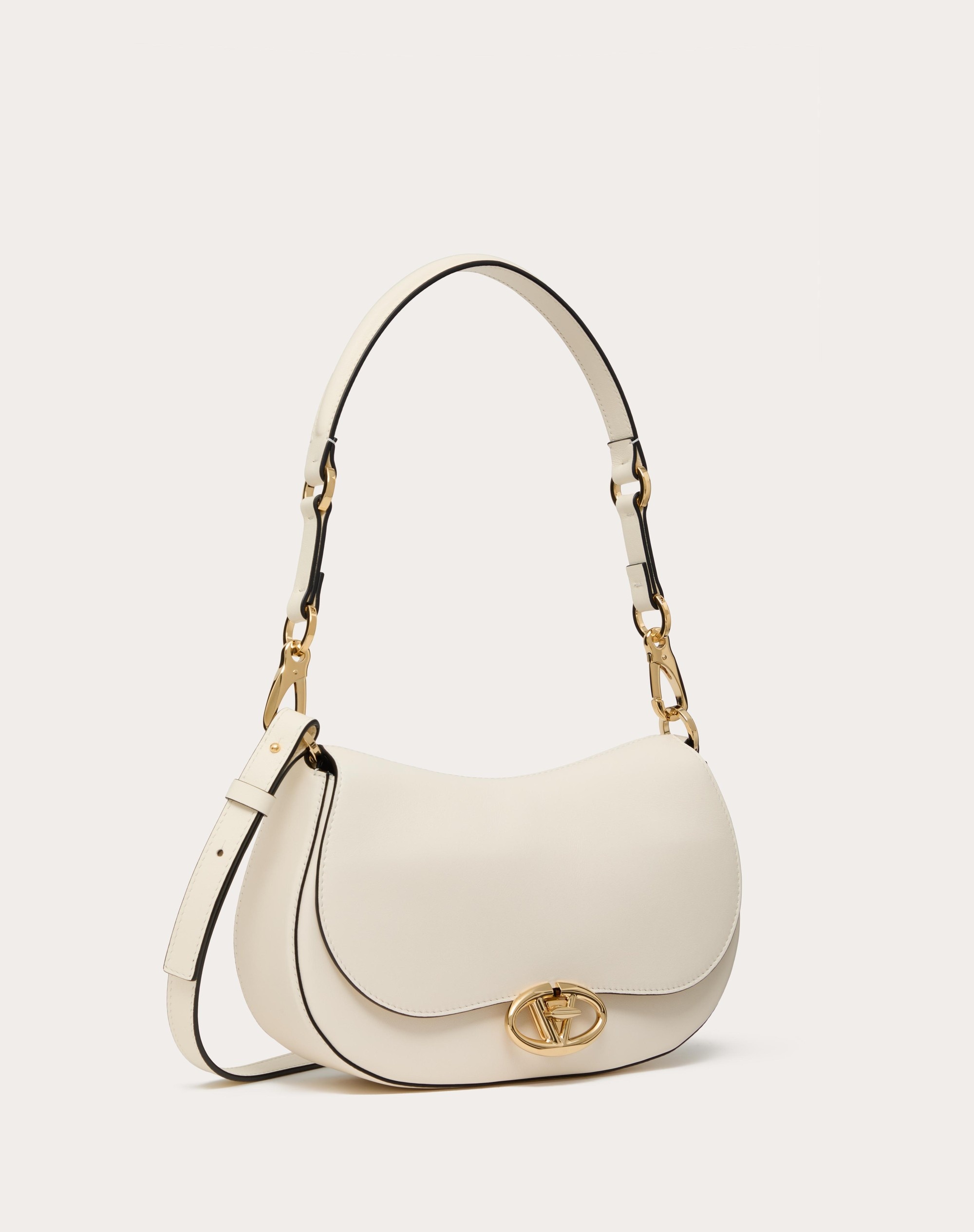 SMALL VALENTINO GARAVANI OHVAL SHOULDER BAG IN NAPPA CALFSKIN - 2