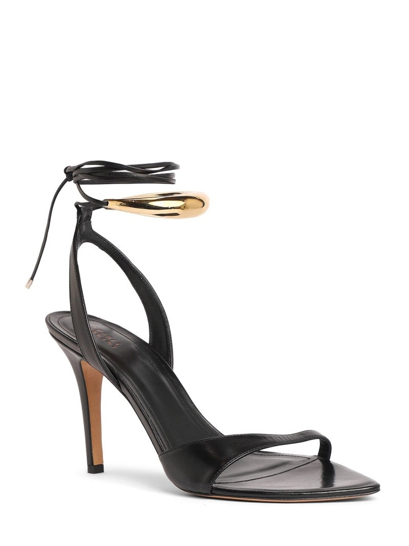 Isabel Marant 95mm Yluan-GD leather sandals outlook