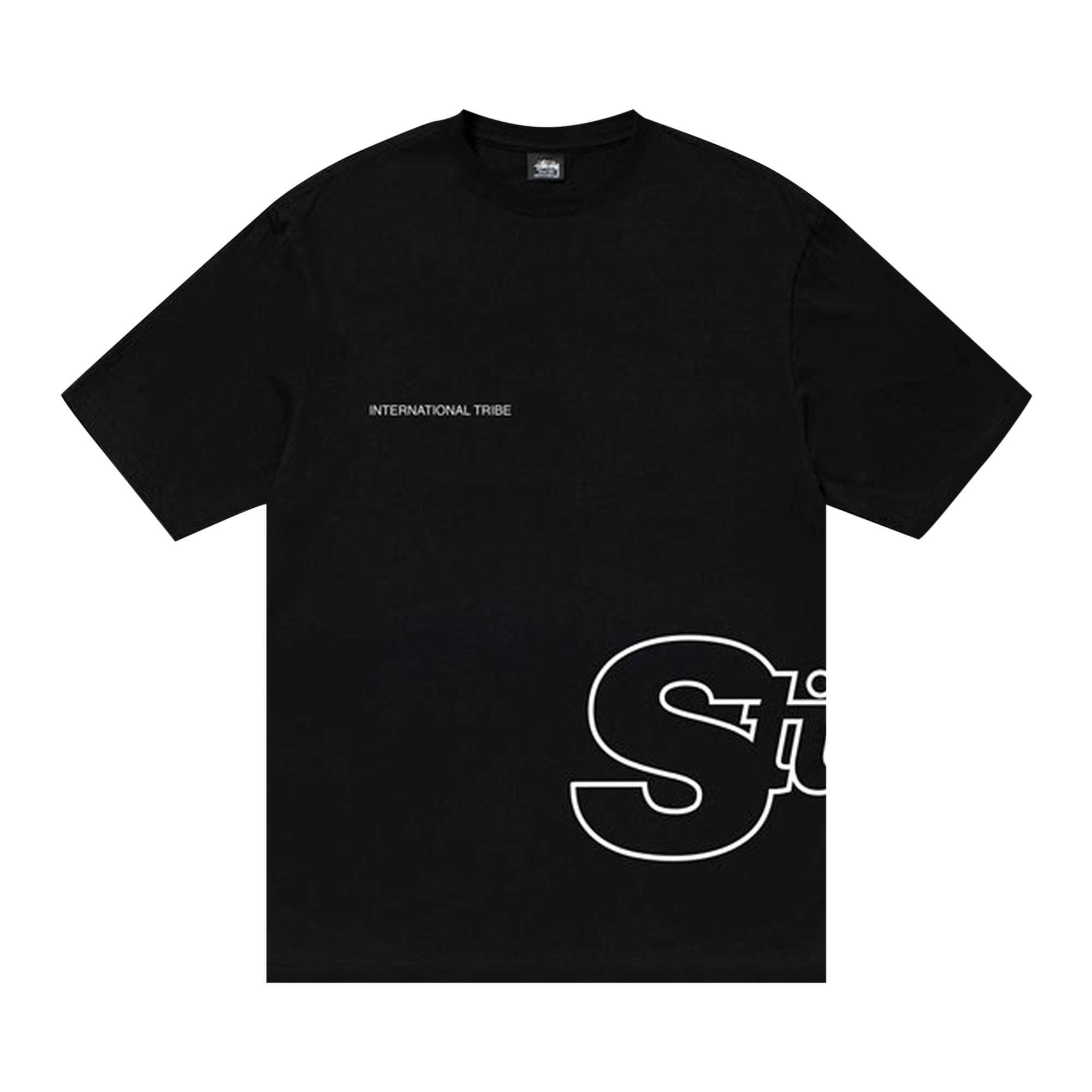 Stussy International Tribe Tee 'Black' - 1