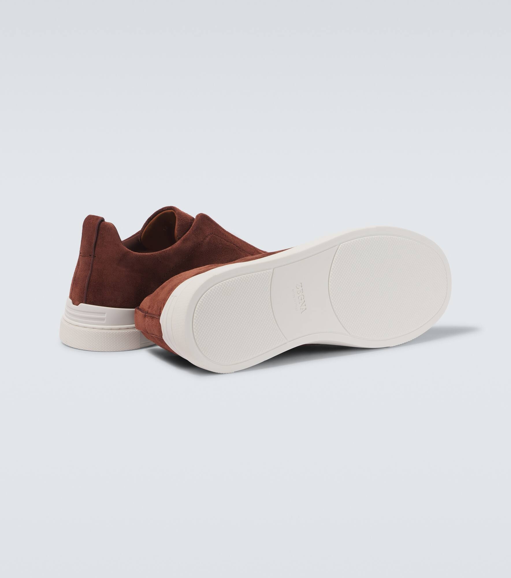 Triple Stitch Low suede sneakers - 7