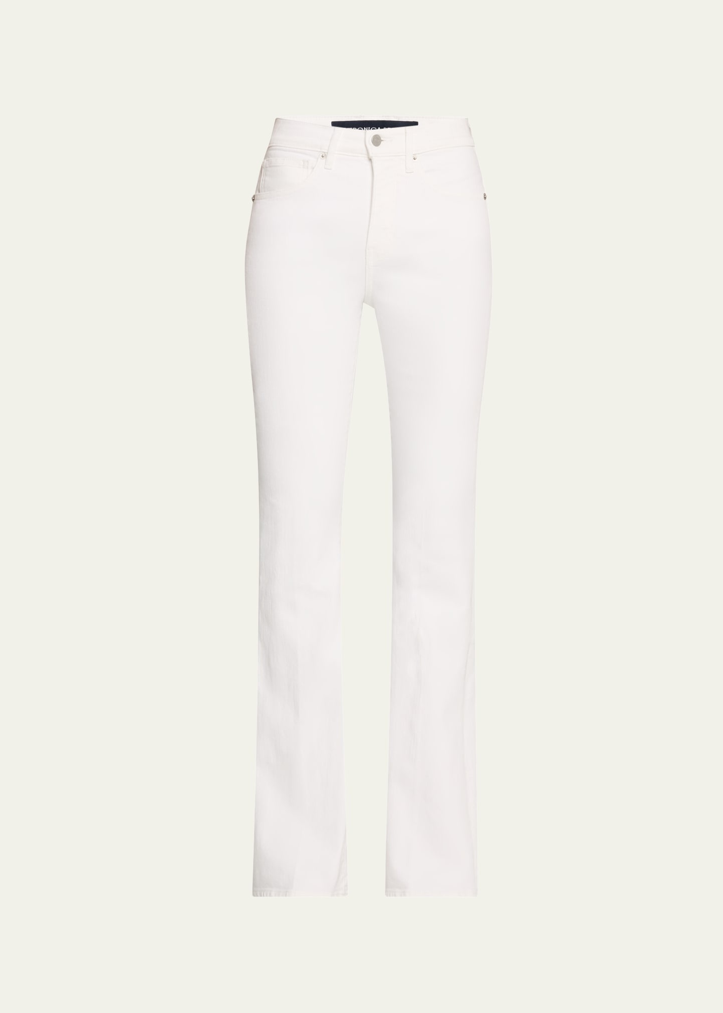 Beverly High-Rise Skinny Flare Jeans - 1