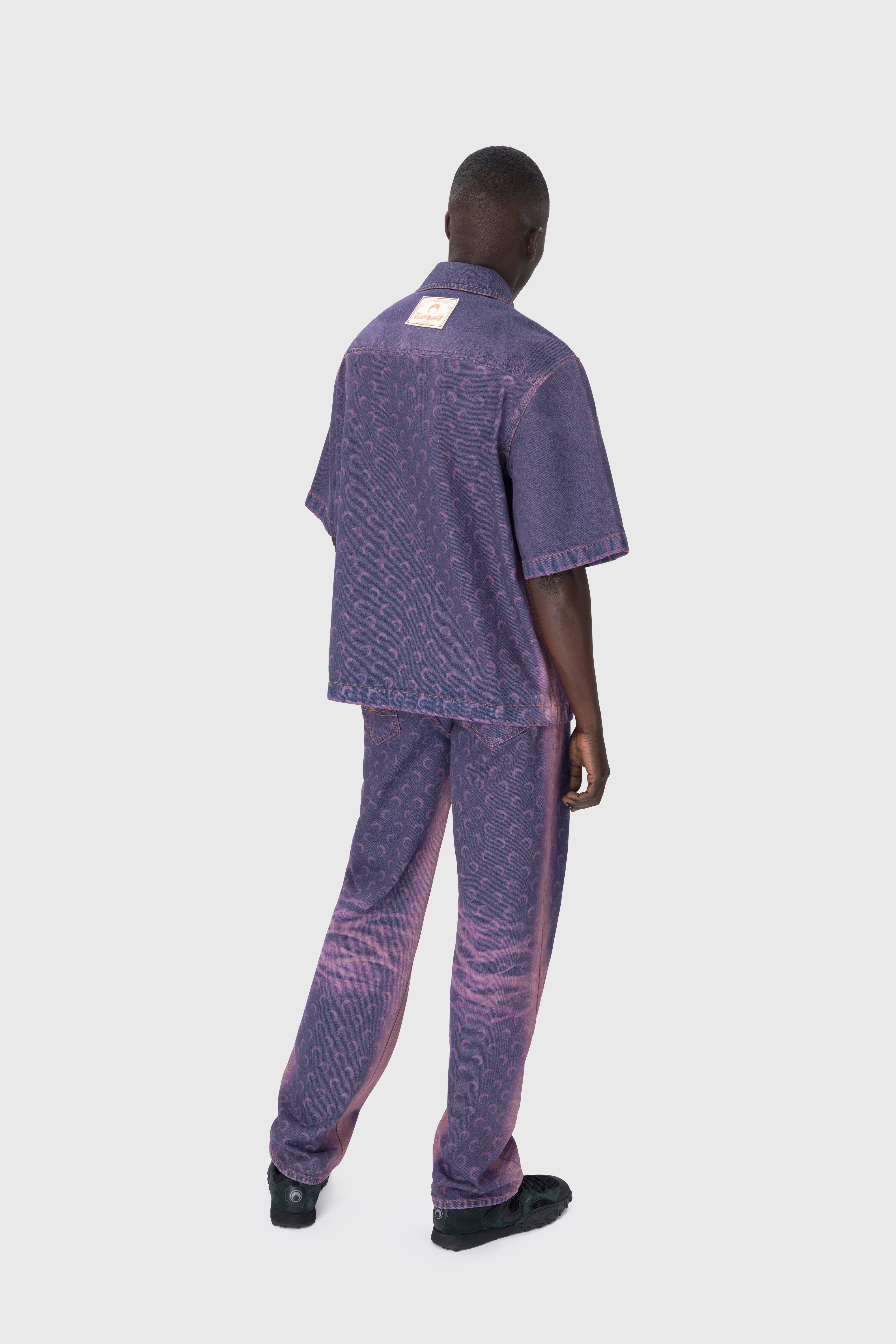 Moon Laser Denim Workwear Shirt - 5
