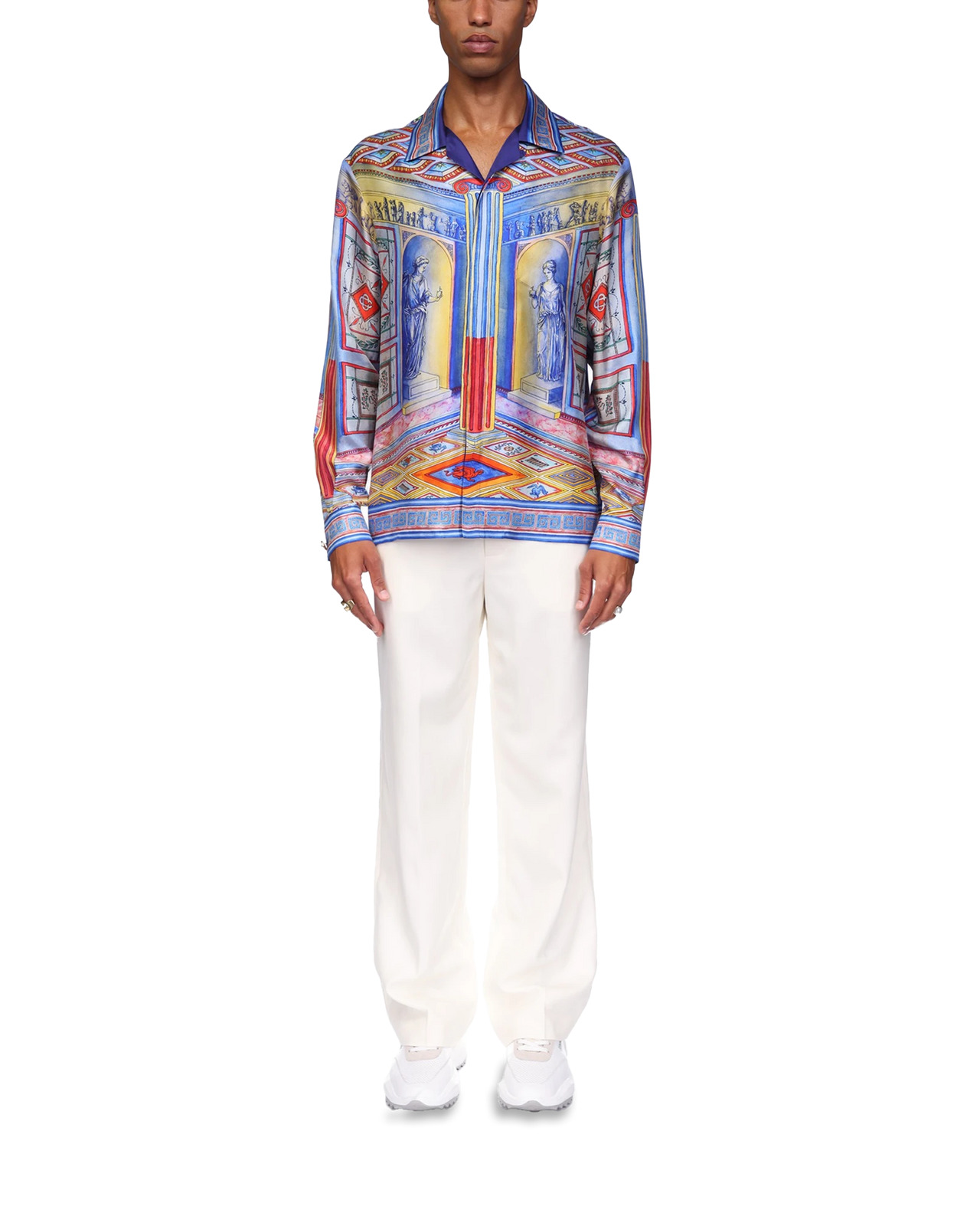 Le Temple Silk Shirt | Casablanca Paris - 4