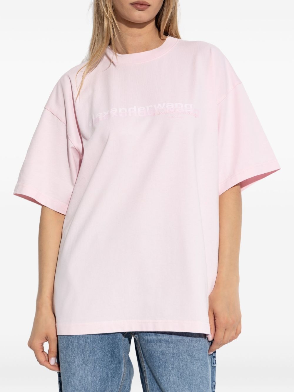 logo-print T-shirt - 2