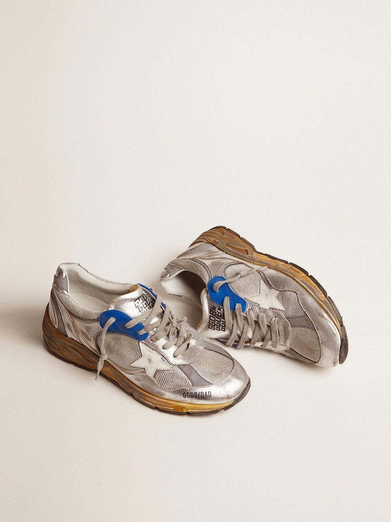 Golden Goose Men's Dad-Star silver outlook