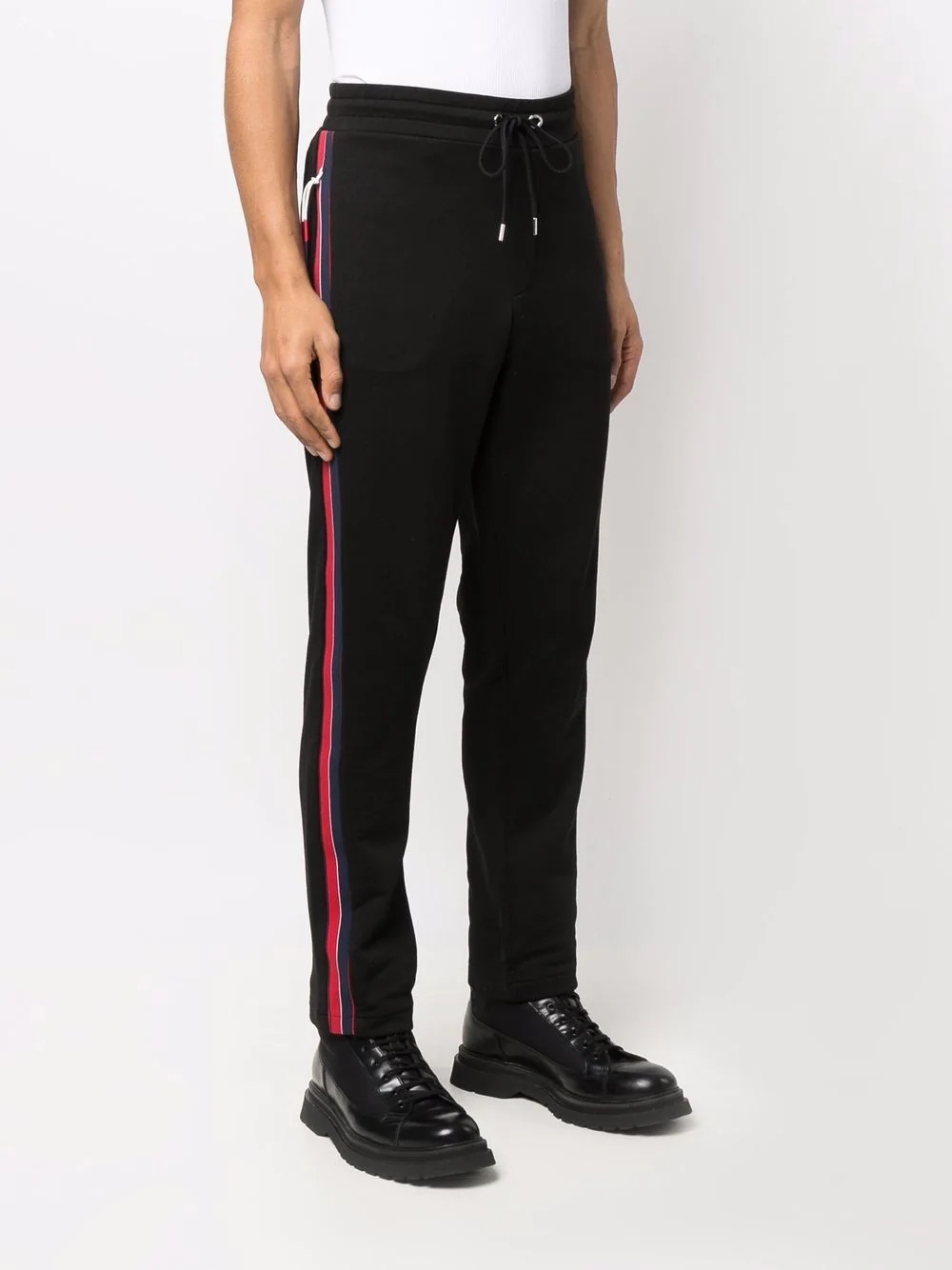 side logo-print track pants - 3