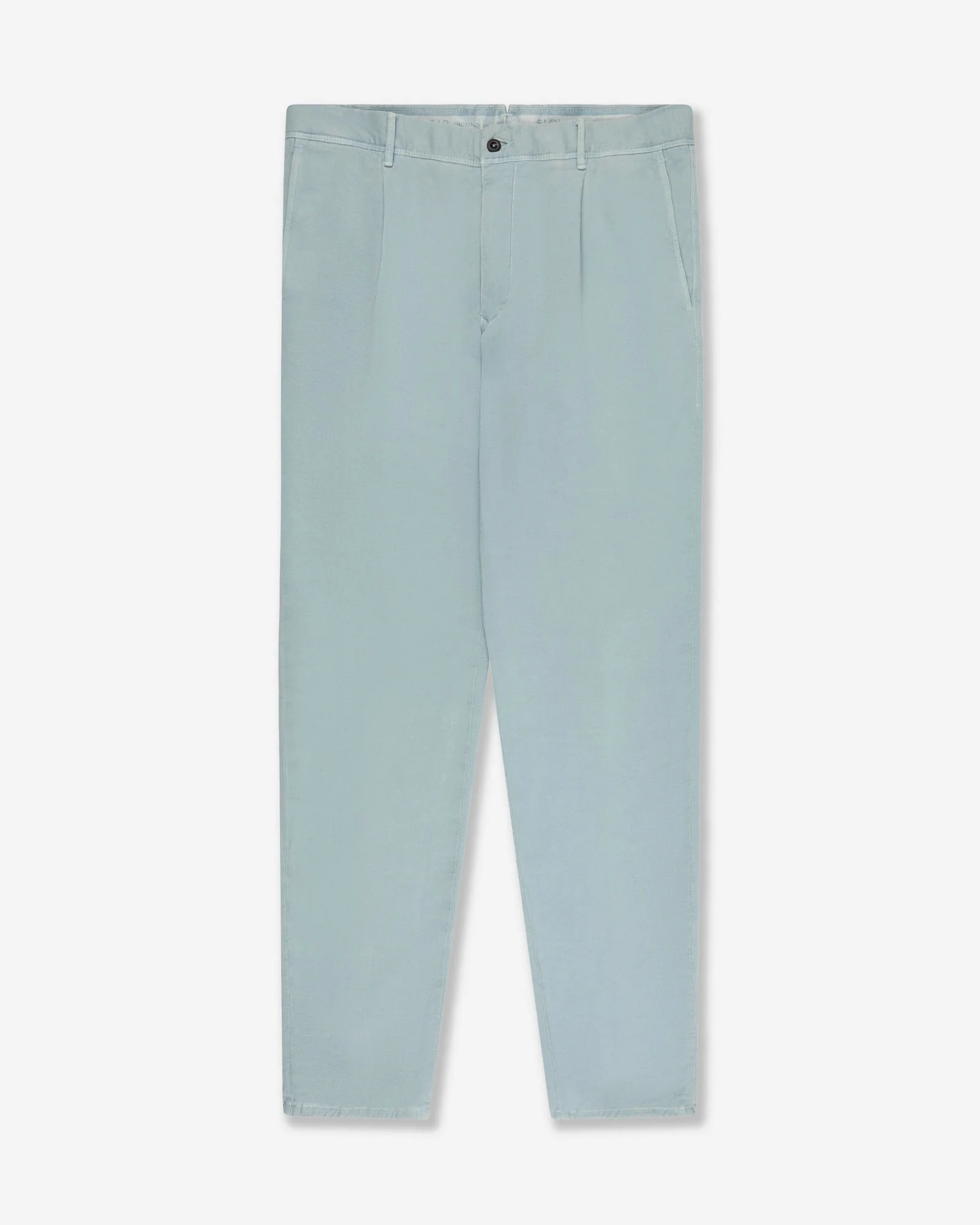 Tapered fit cotton trousers - 1