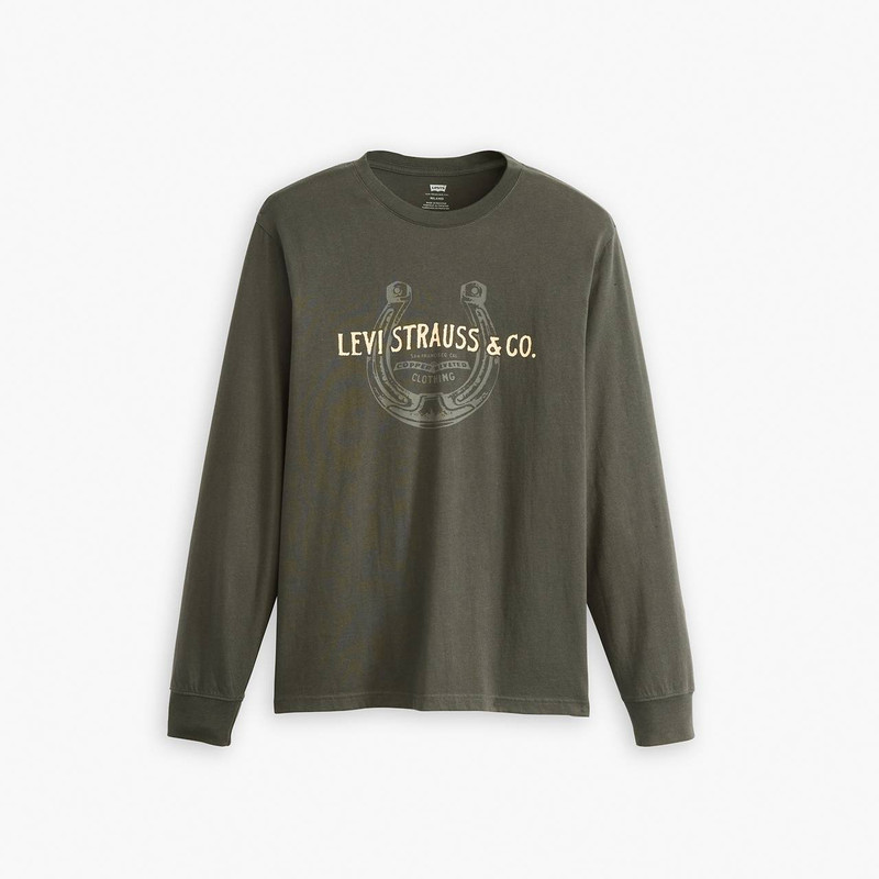 RELAXED FIT LONG SLEEVE GRAPHIC T-SHIRT 1