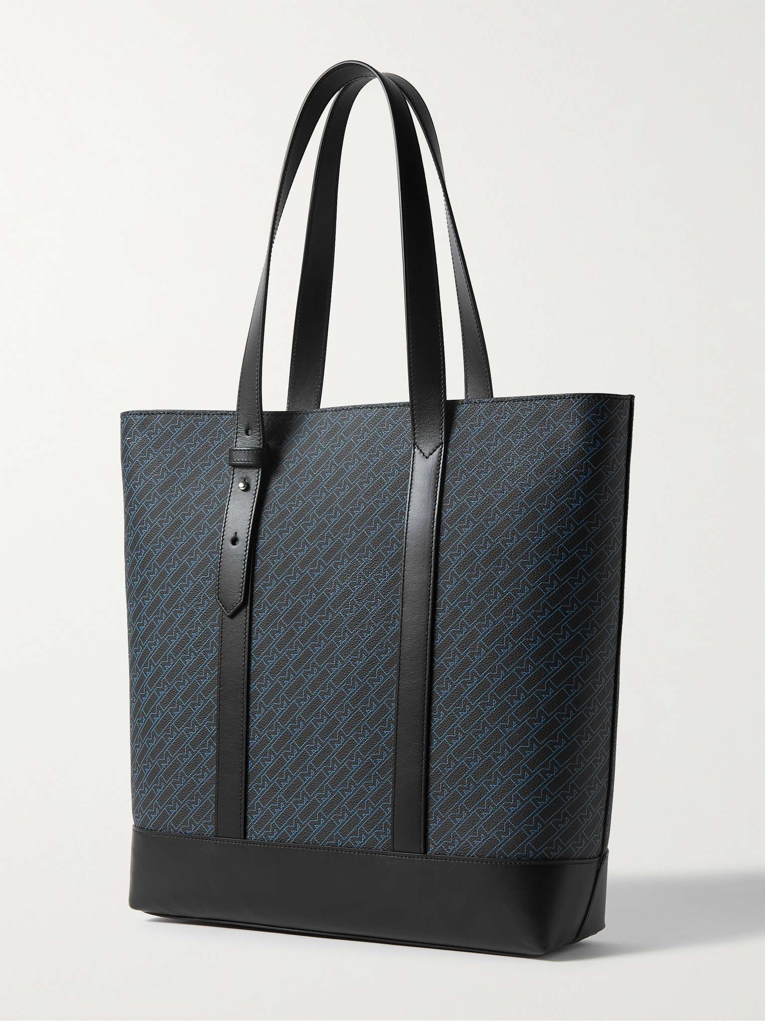 M_Gram 4810 Logo-Print Coated-Canvas and Leather Tote Bag - 4