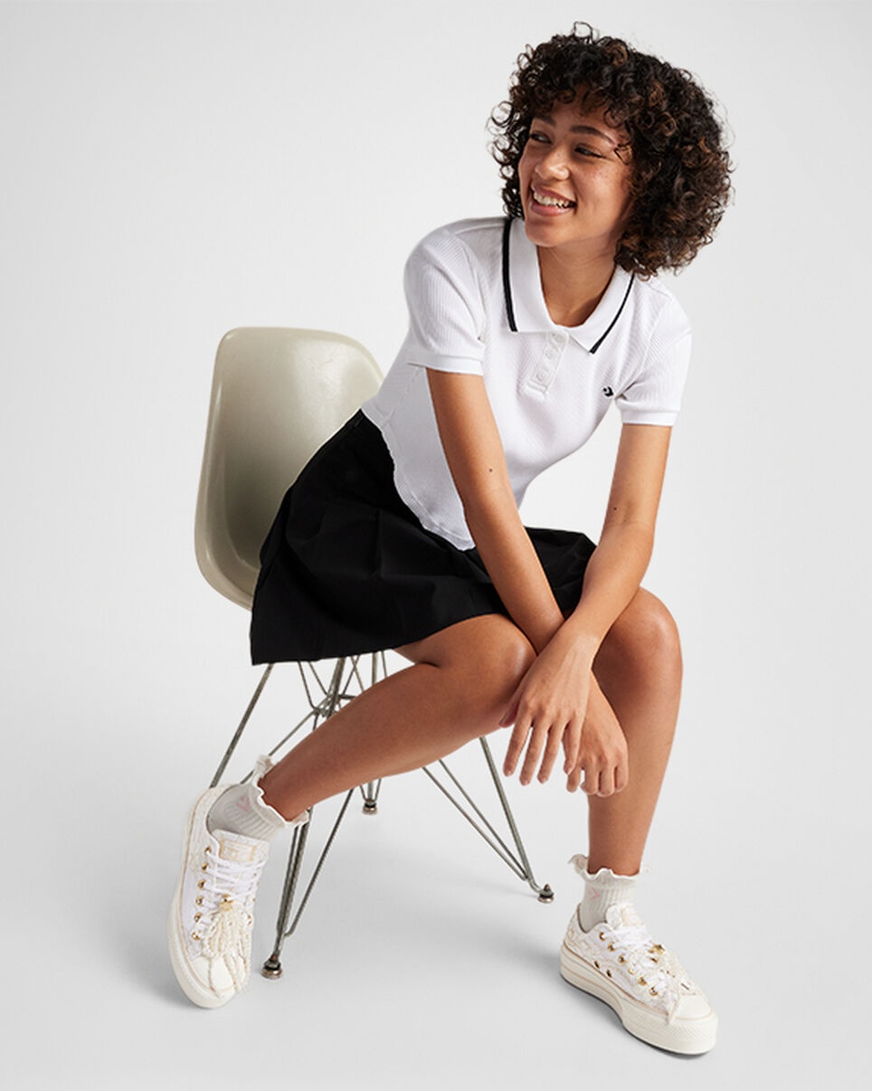 Chuck Taylor All Star Lift Platform Pearls - 11