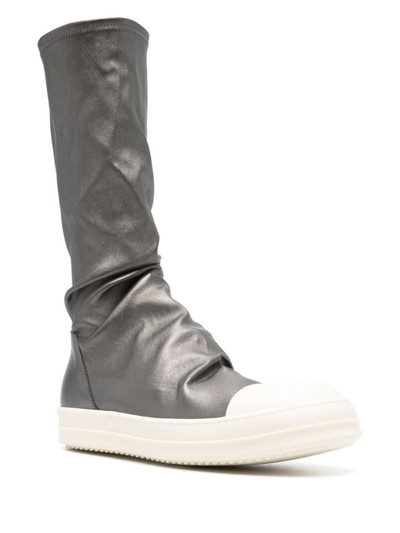 Rick Owens leather stocking sneakers outlook