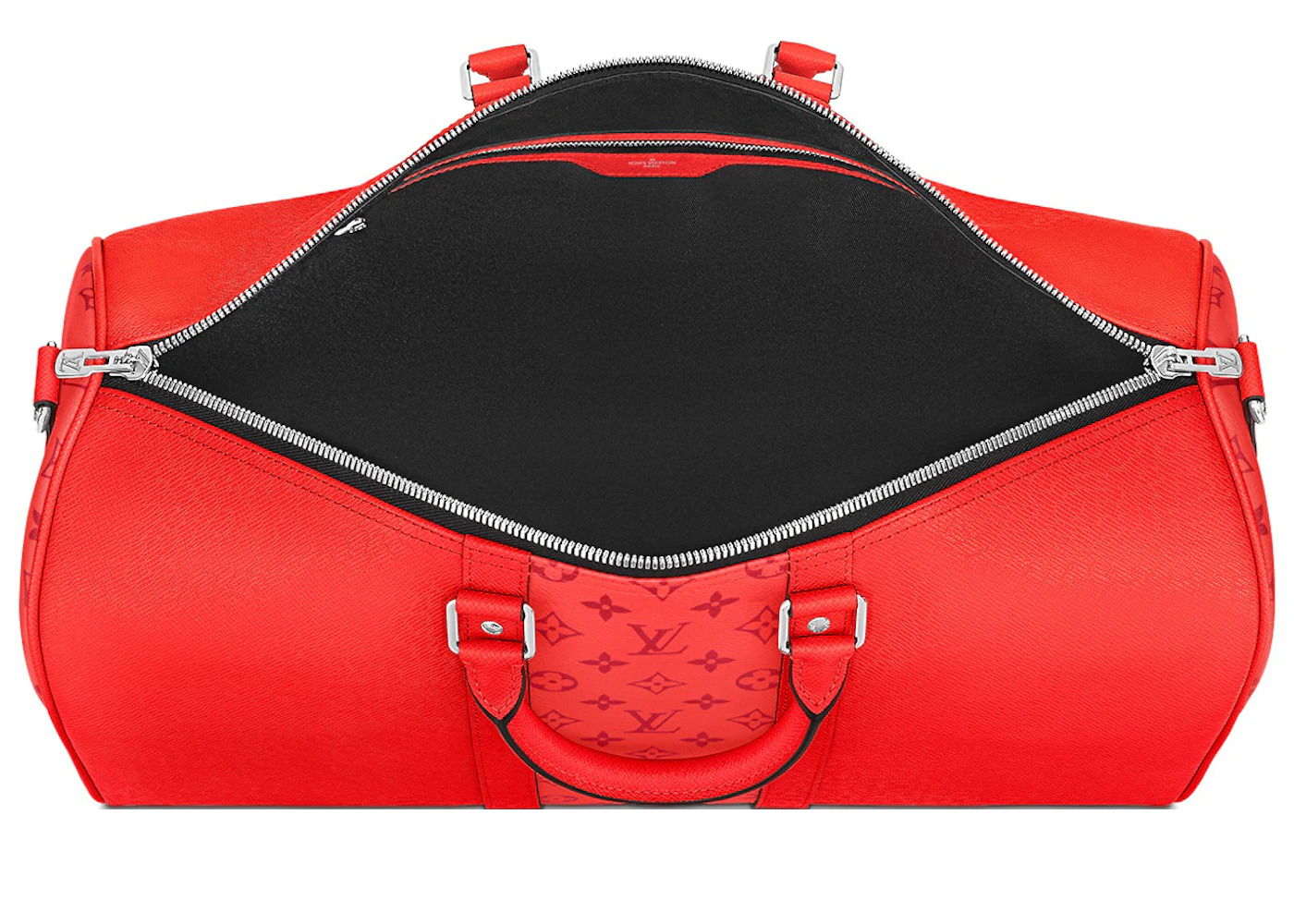 Louis Vuitton Keepall Bandouliere 50 Red - 3