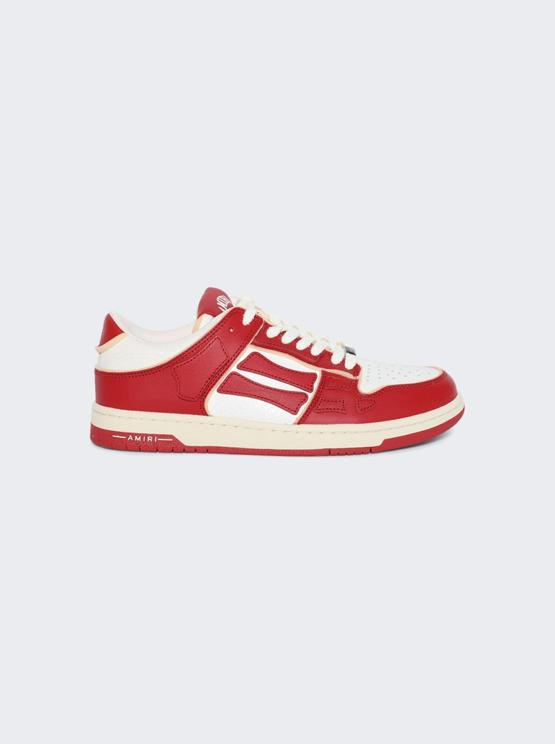 Collegiate Skel Top Low Sneaker Red White - 1