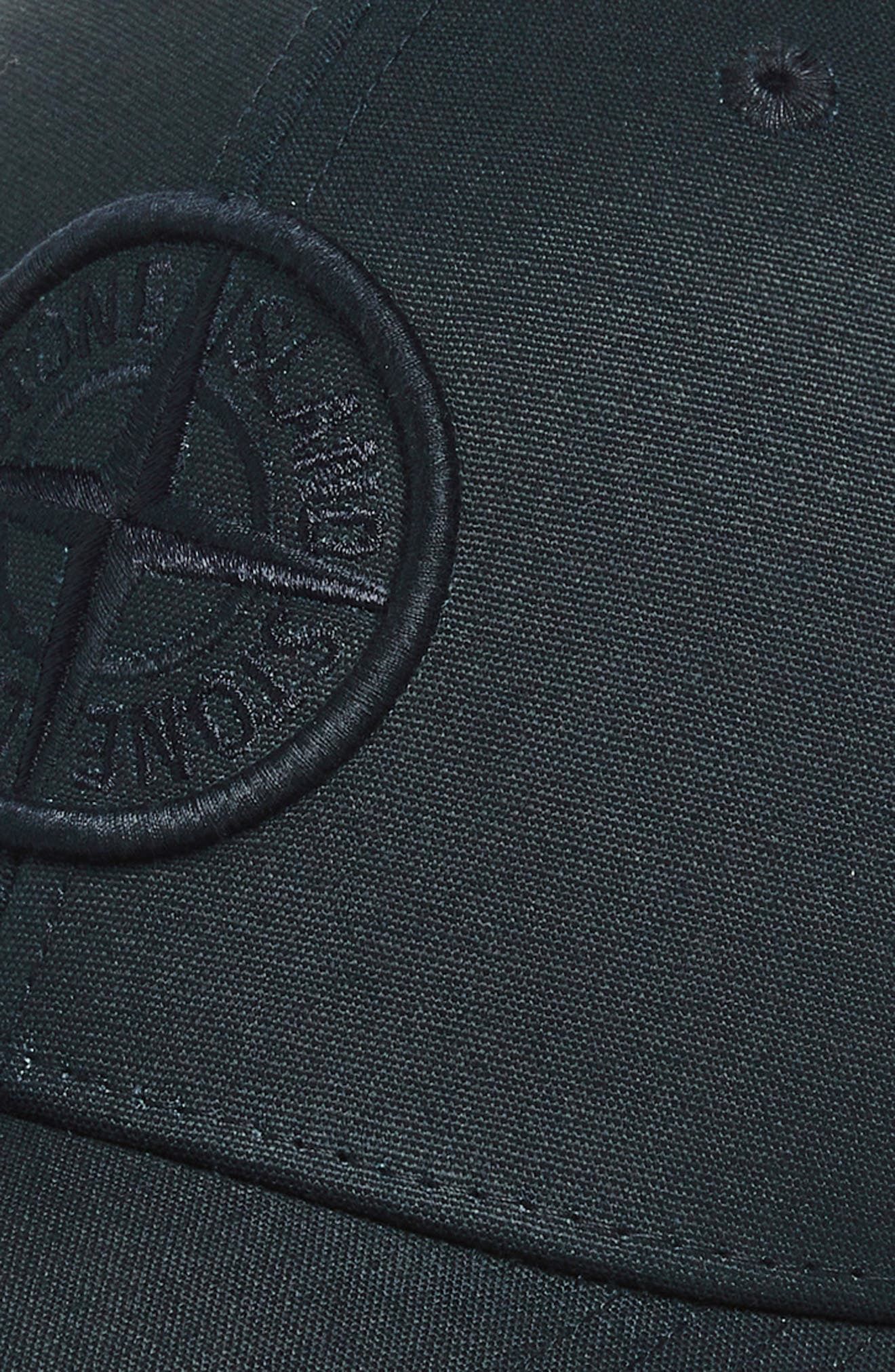 Stone Island Logo Embroidered Baseball Cap in Navy Blue at Nordstrom - 3