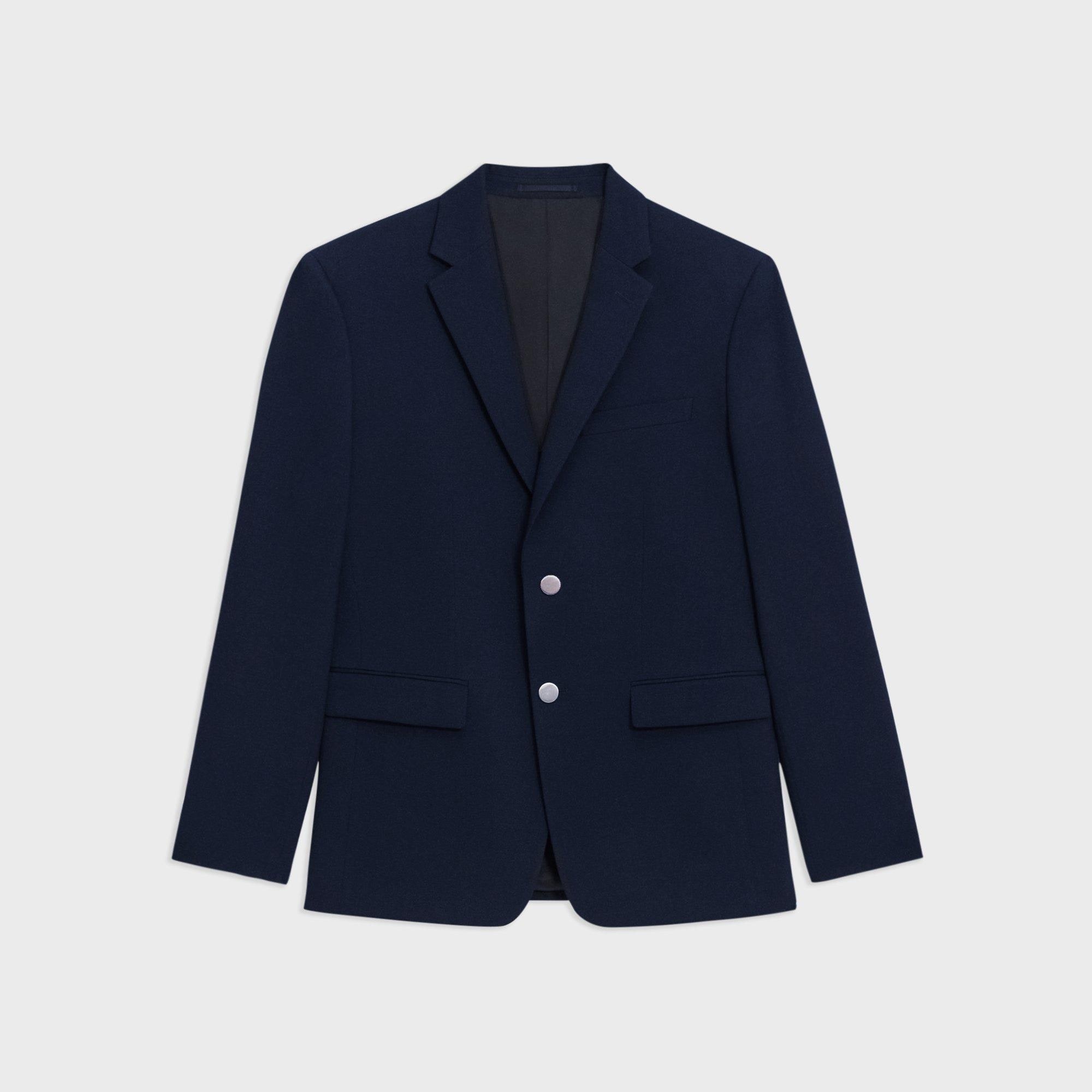 Morton Blazer in Textured Gabardine - 1
