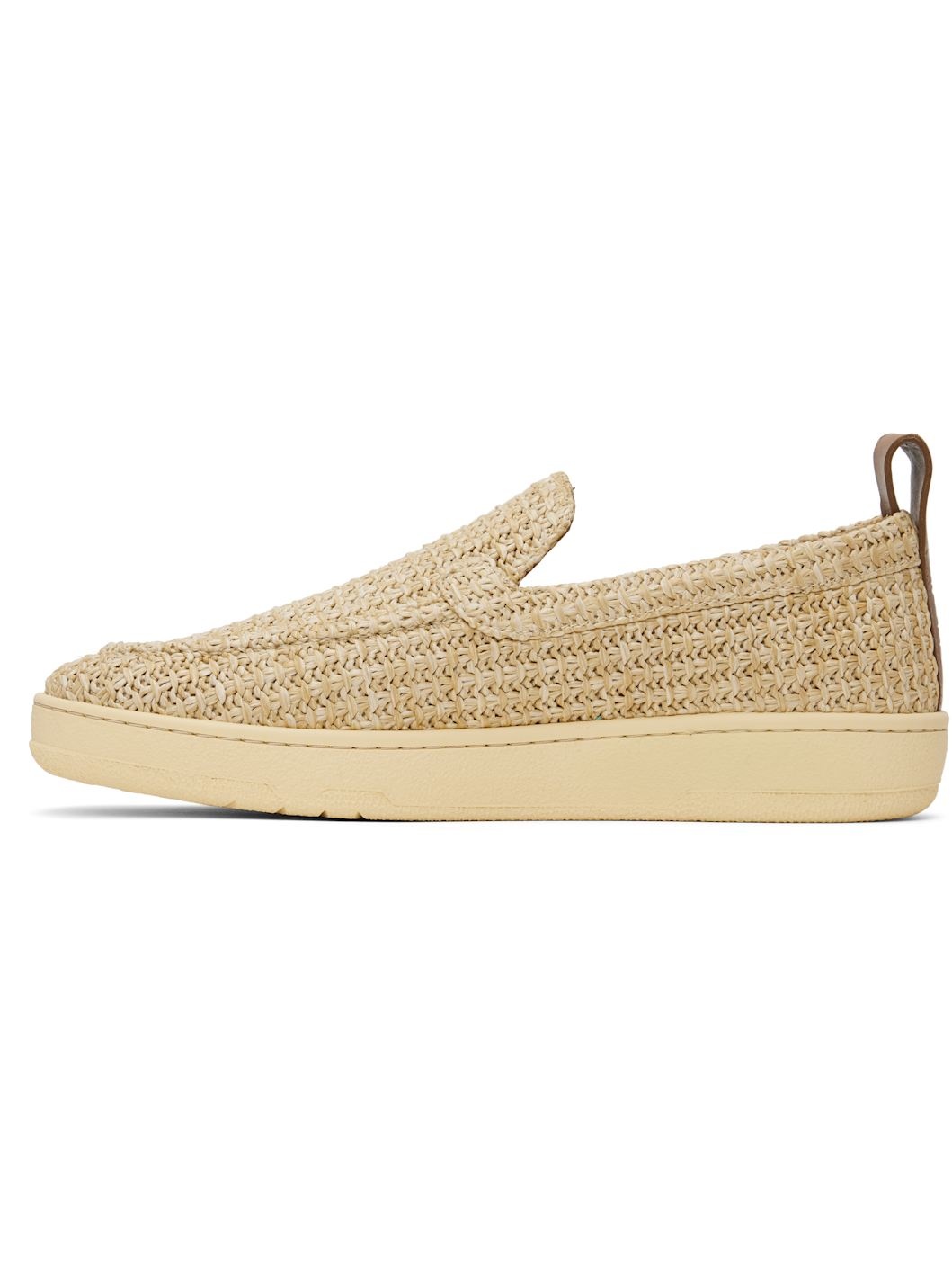 Beige Cruiser Raffia Sneakers - 3