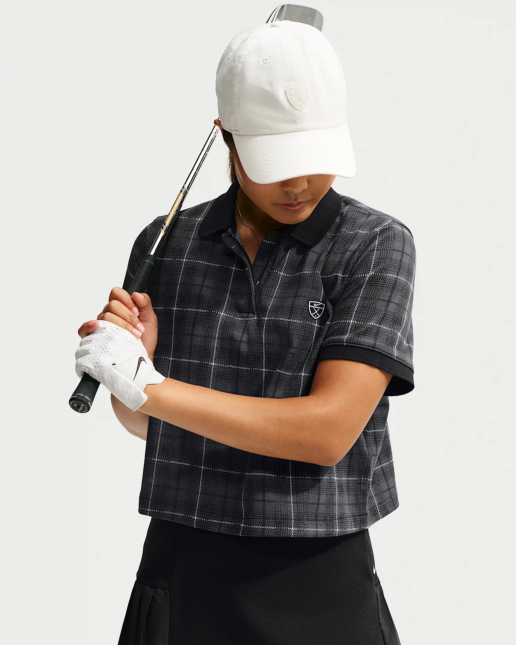 Nike Fairway Fresh Women's Dri-FIT Tartan Golf Polo - 1