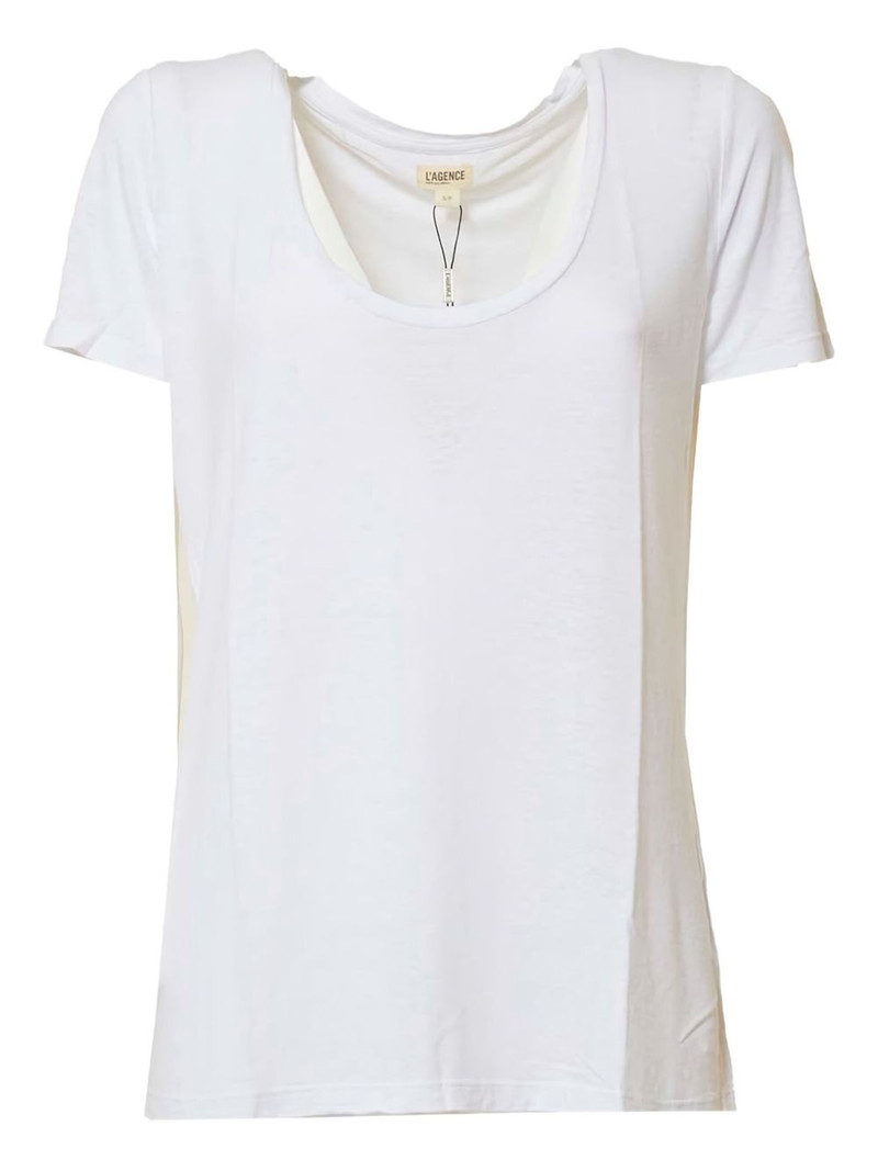 scoop-neck t-shirt 1