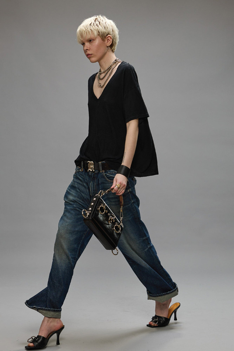 R13 X-BOYFRIEND JEAN - ANSEL BLUE outlook