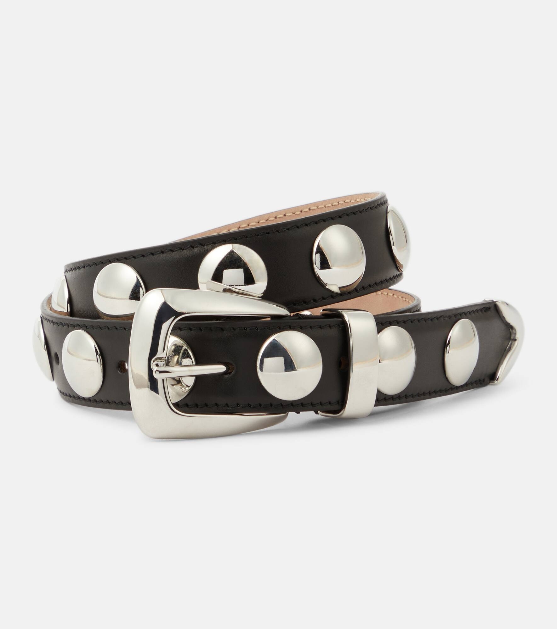 The Benny studded leather belt - 1