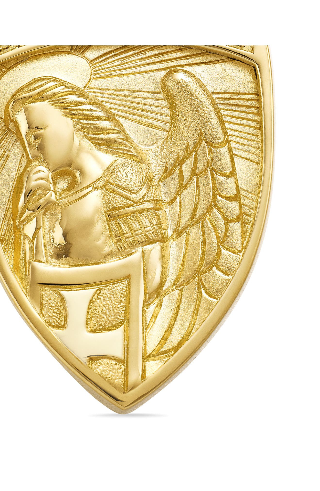 David Yurman St. Michael 18K Yellow Gold Amulet at Nordstrom - 5