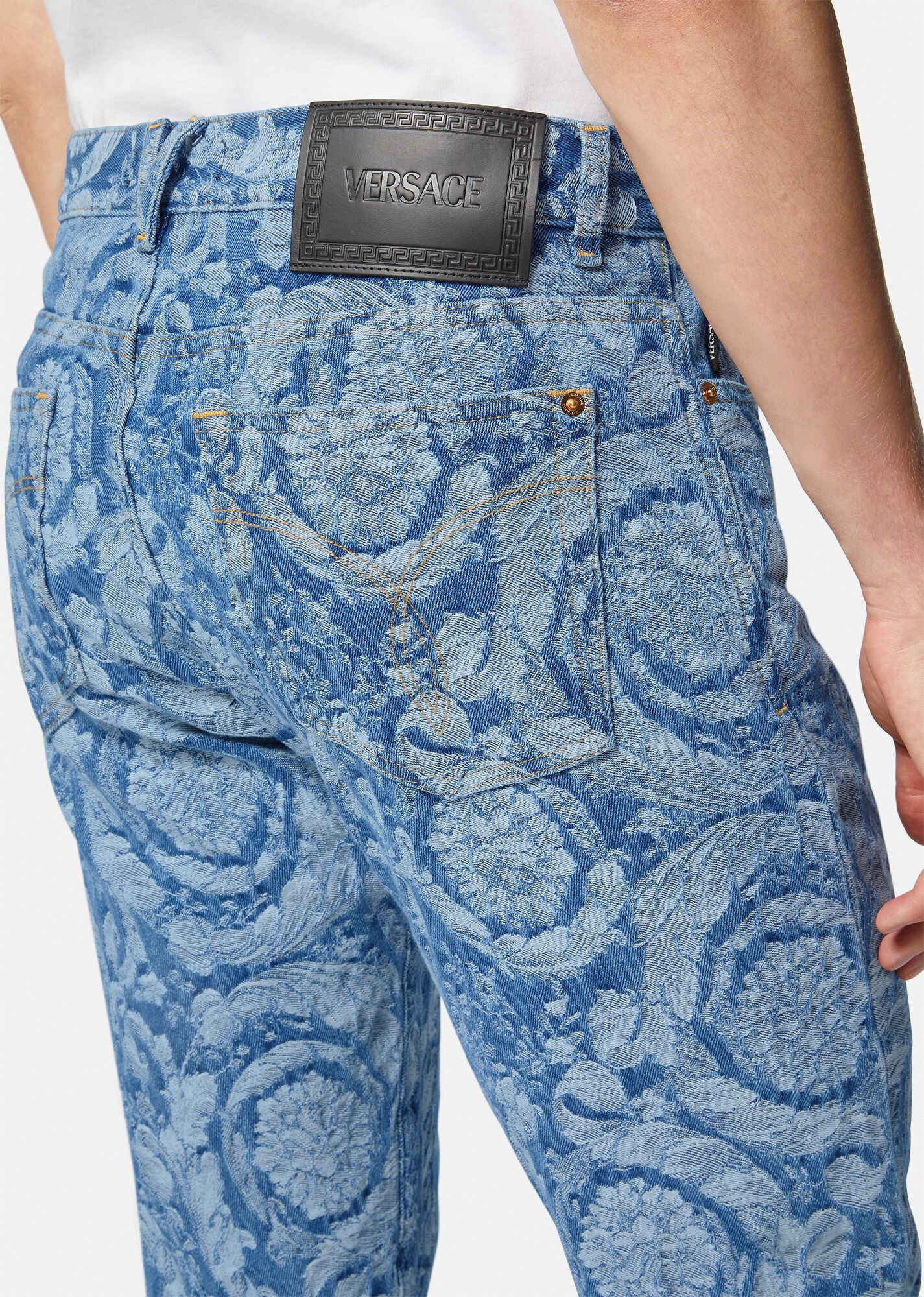 Barocco Silhouette Jeans - 5