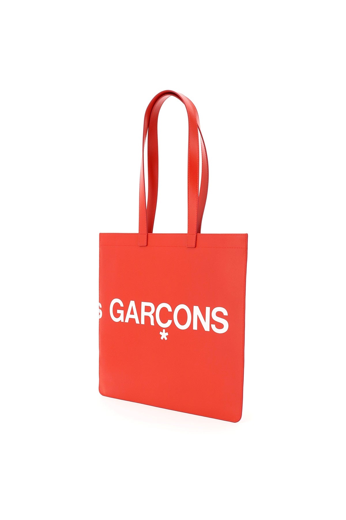 Comme Des Garcons Wallet - Comme Des Garcons Wallet leather logo tote bag - 2