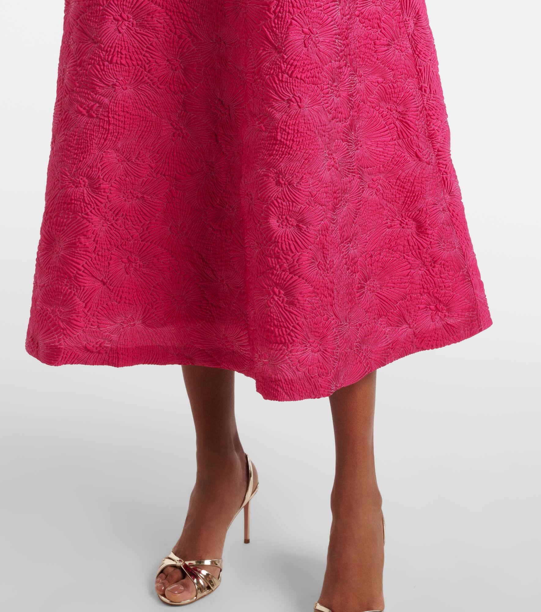 Valdese belted midi dress - 5