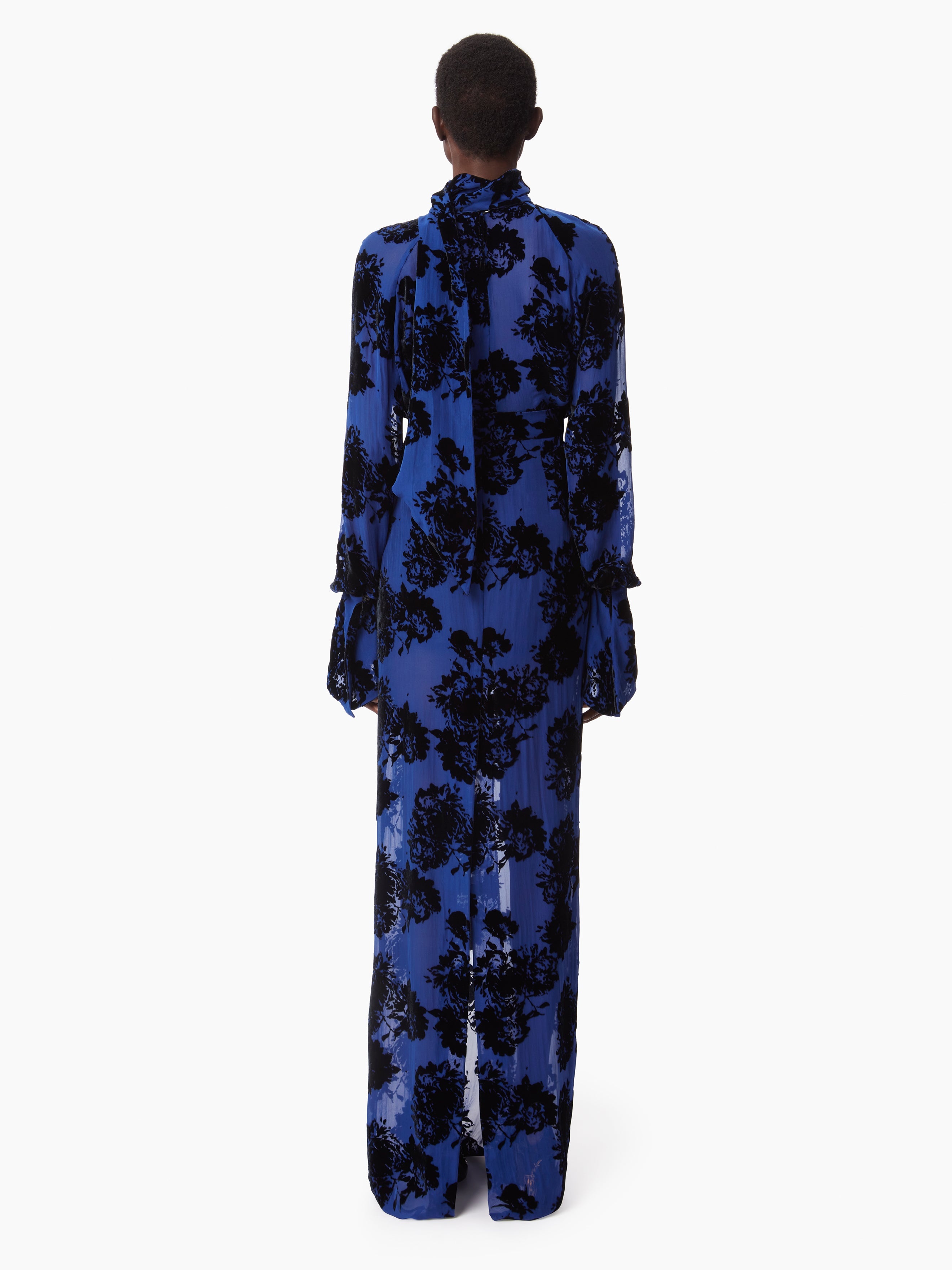 DEVOURE VELVET LONG SKIRT - 3