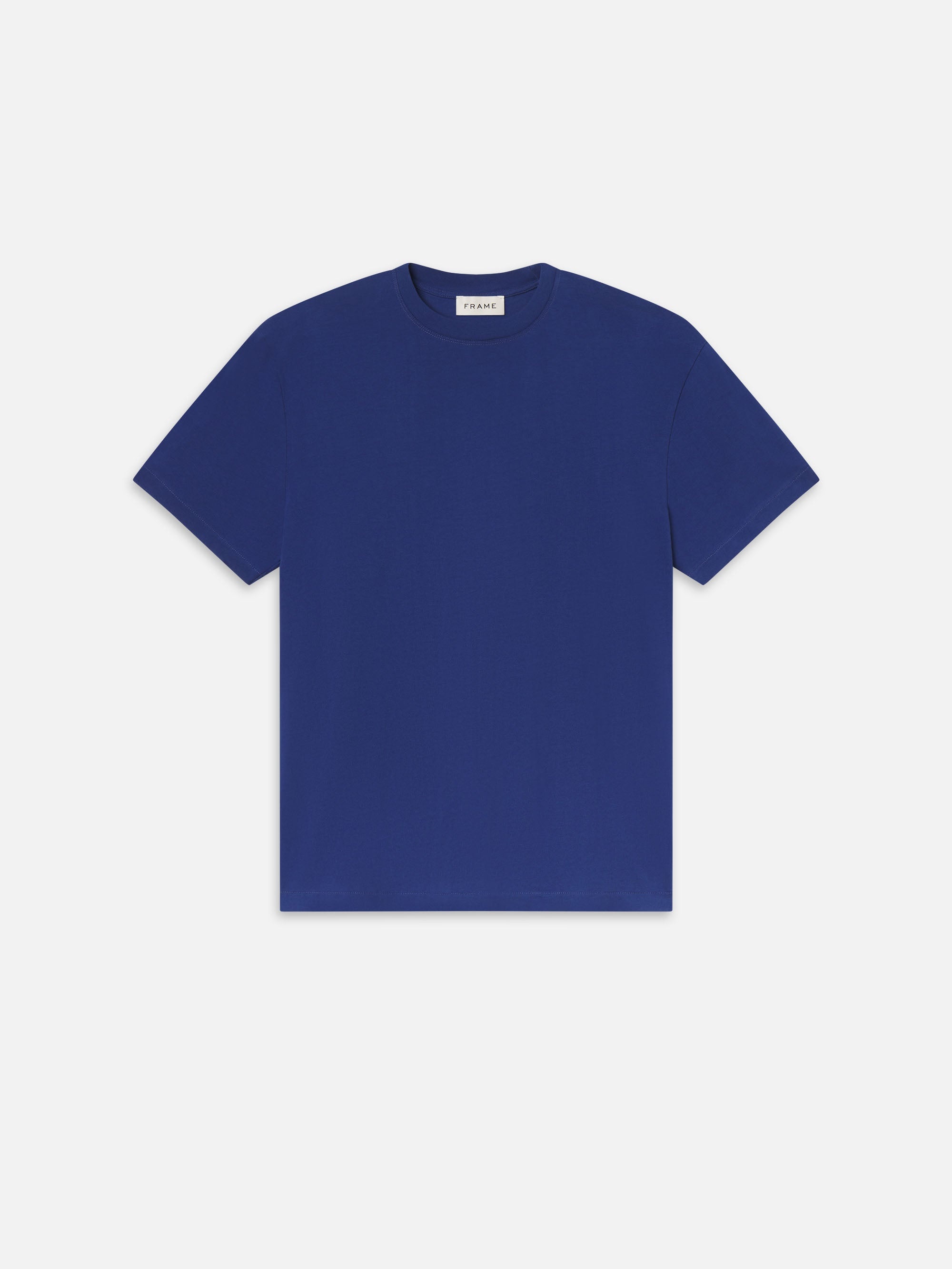 Frame Logo Tee in Reflex Blue - 1