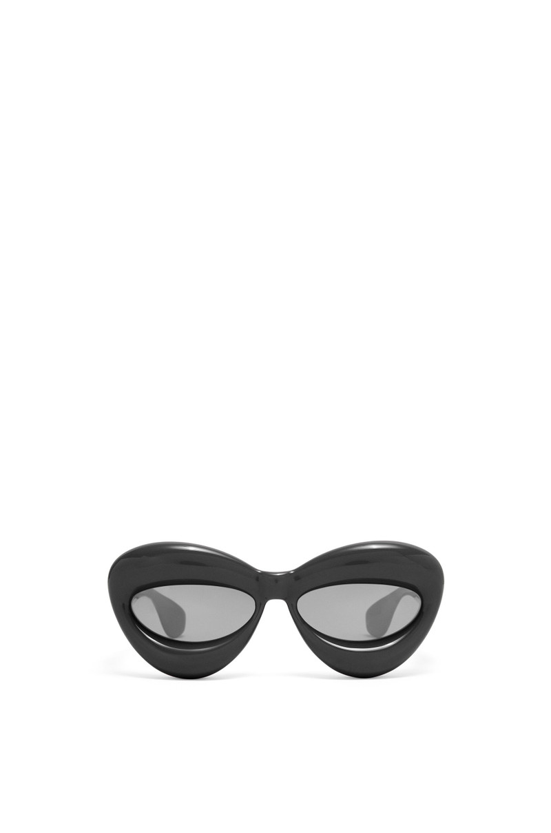 Inflated cateye sunglasses in nylon - 1