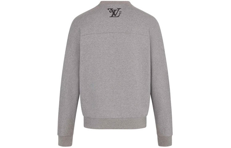 LOUIS VUITTON x Nigo Crossover Squared Casual Pullover Unisex Gray 1A7X6Z - 2