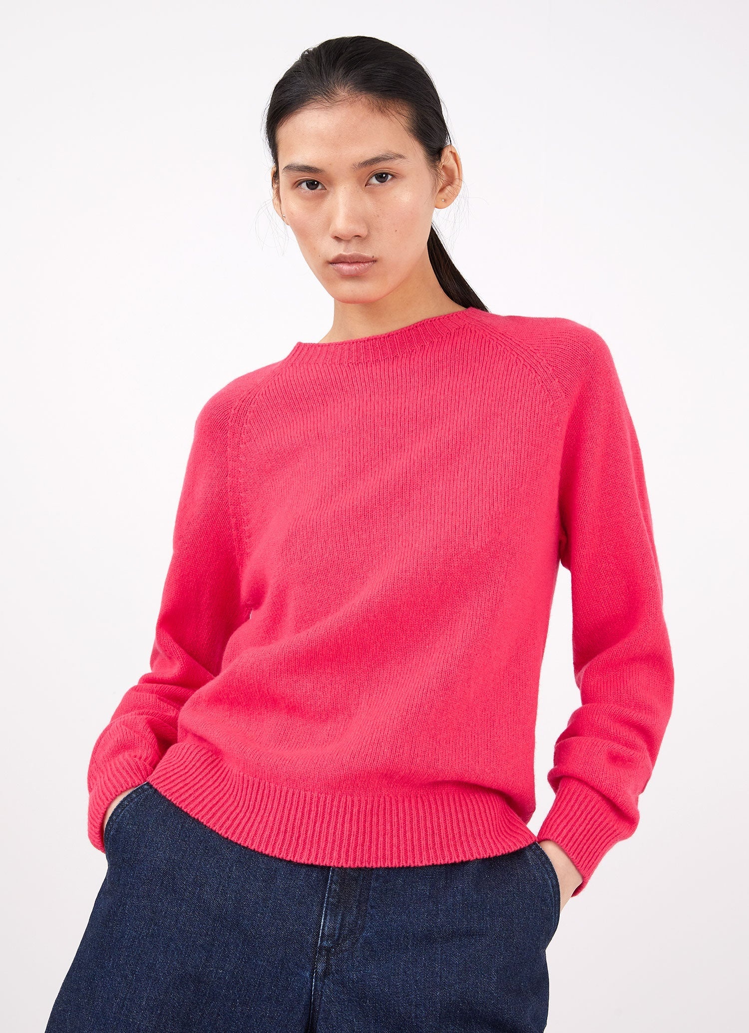 Lambswool Crew Neck Jumper - 2