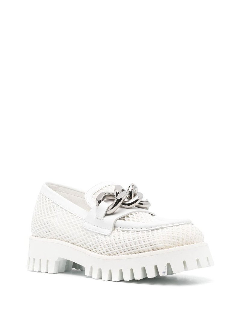 CASADEI Tappeur netweb loafers outlook