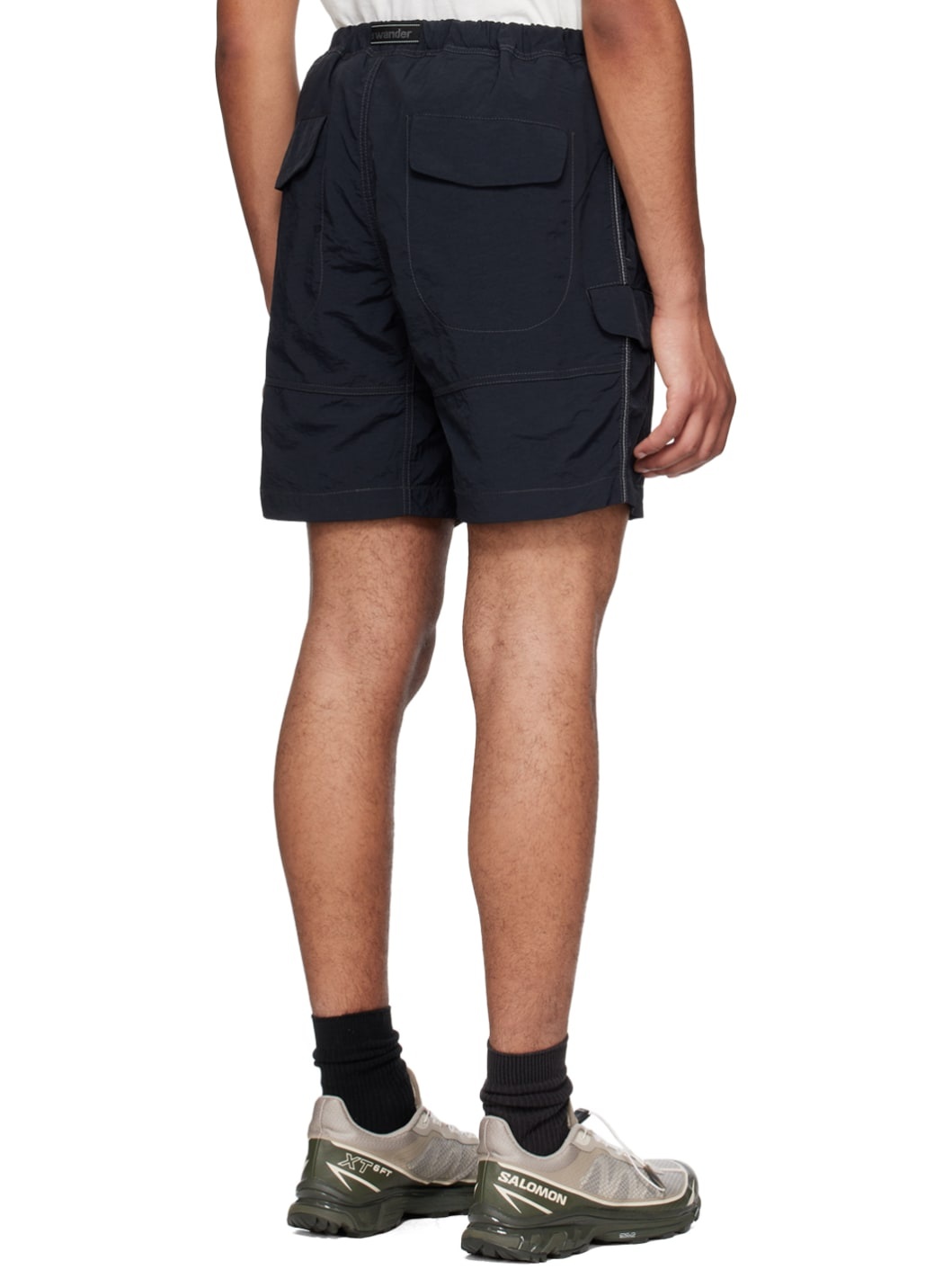 Black NY Hiker Shorts - 3