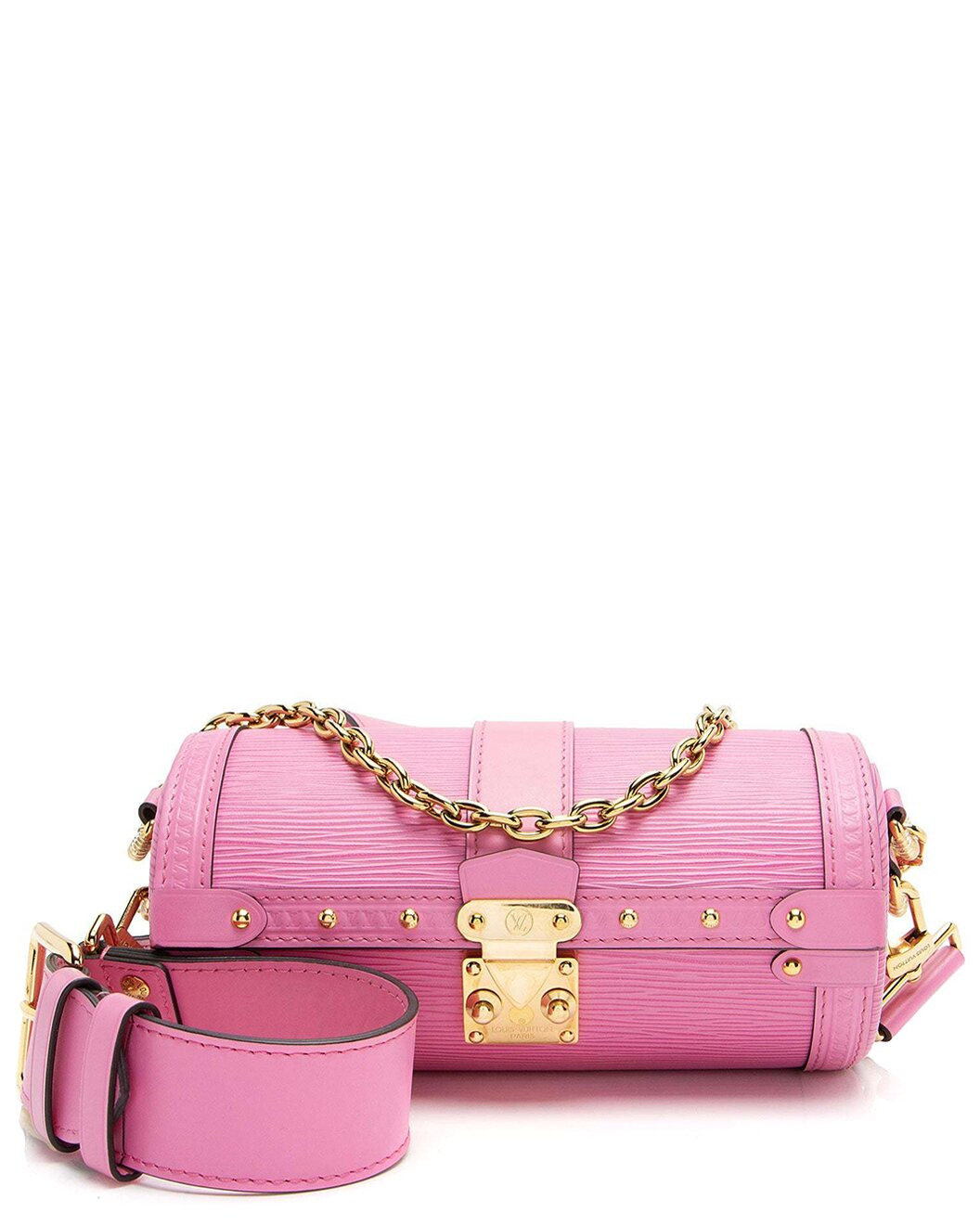 Louis Vuitton Pink Epi Leather Papillon Trunk Bag (Authentic Pre-Loved) - 1