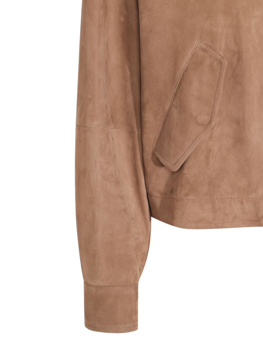 suede bomber jacket - 3