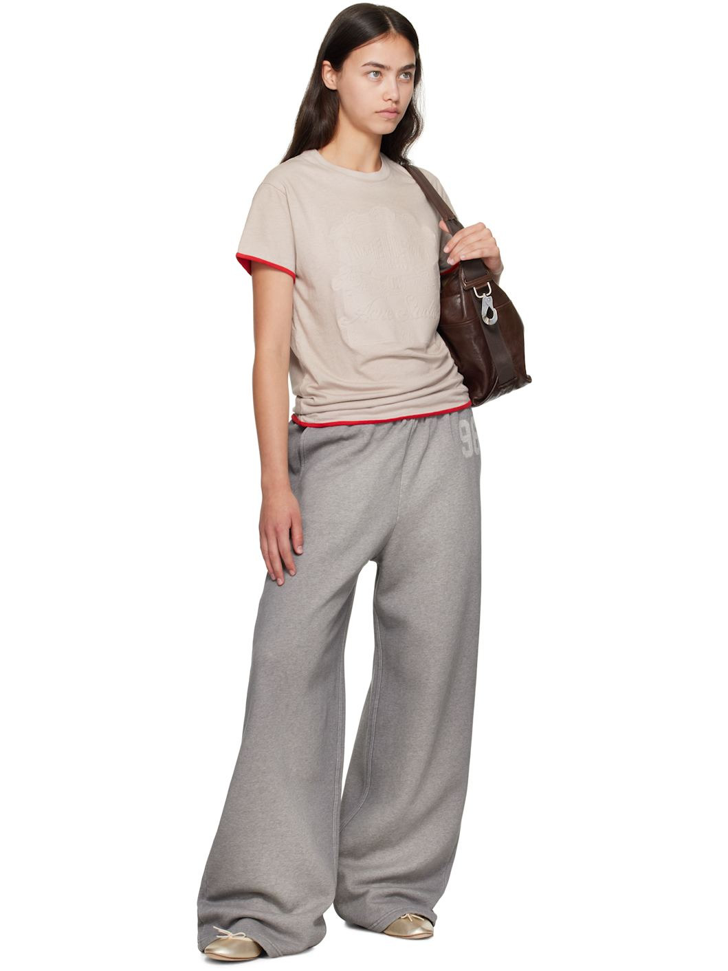 Gray Logo Sweatpants - 4