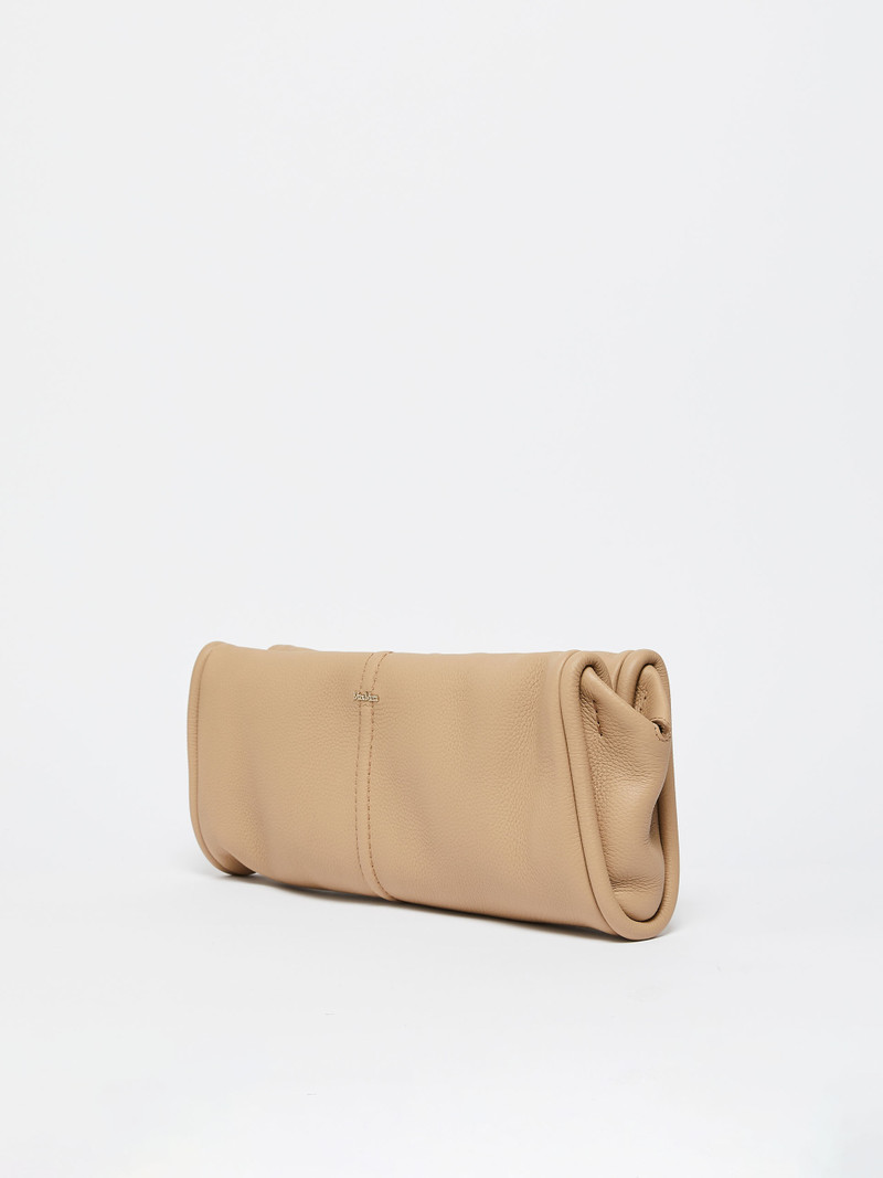 Max Mara AMALIA Leather clutch bag outlook