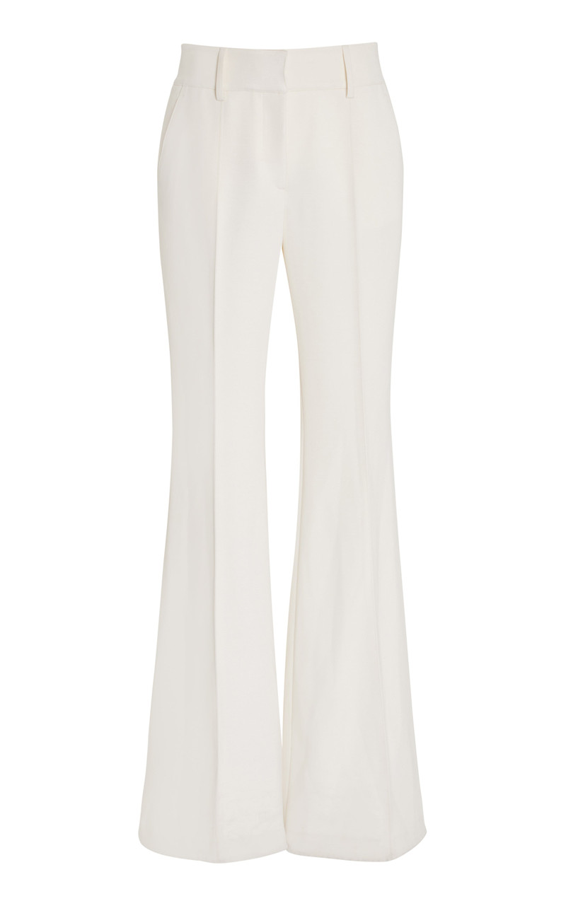 Rhein Pant in Ivory Wool - 1