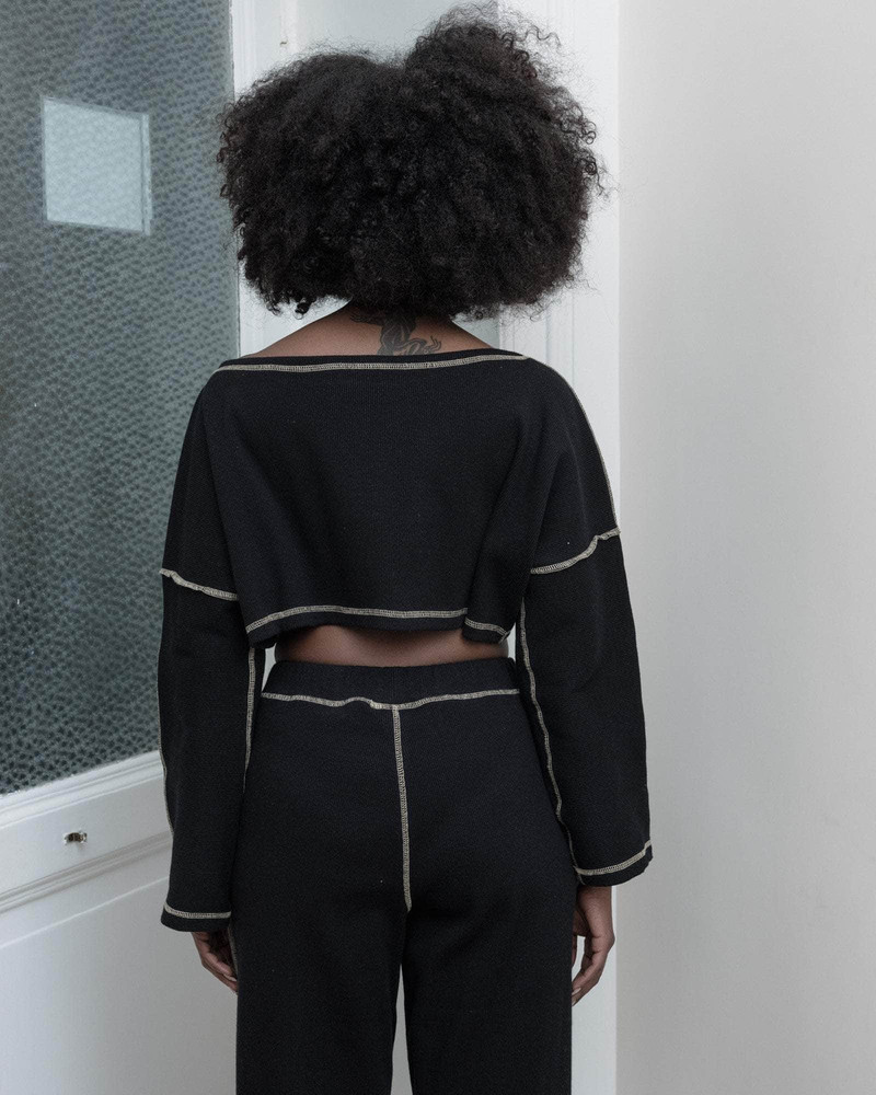 BASERANGE Camer Sweater - Organic Cotton Rib outlook