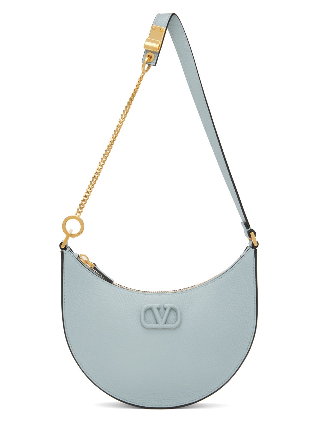 Blue Mini Vlogo Signature Bag - 1