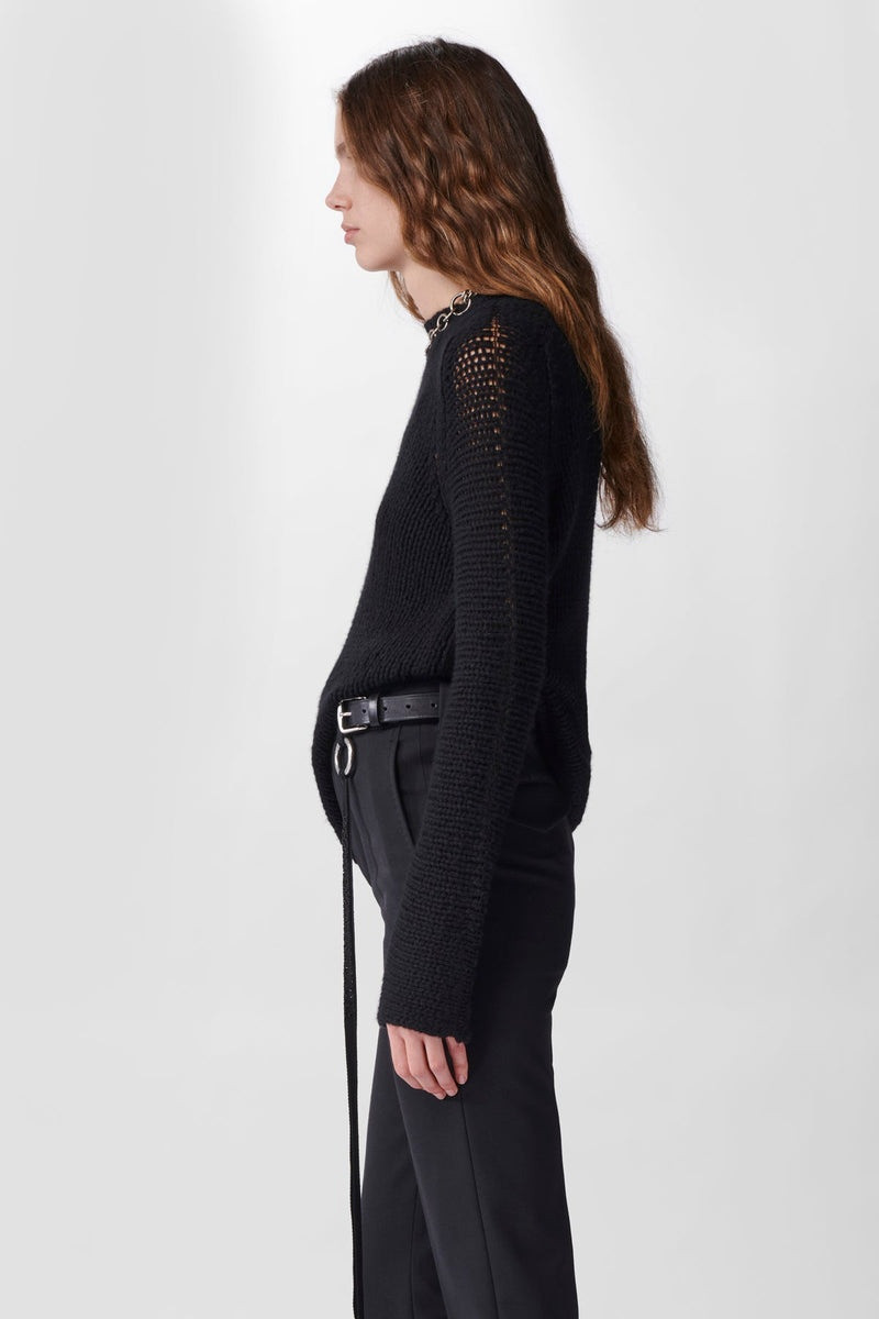 Ann Demeulemeester Tina Knitted Crewneck outlook