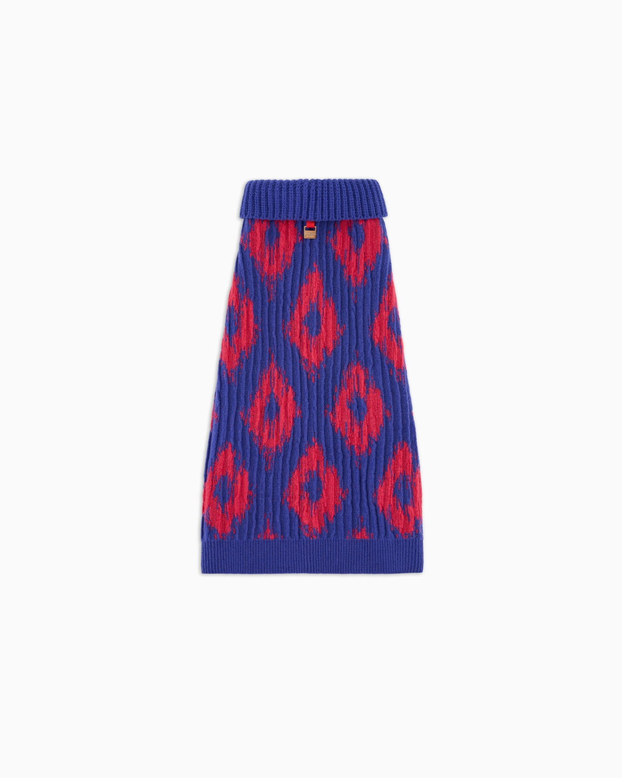 Poldo x Giorgio Armani jacquard jumper in virgin wool and cashmere - 3