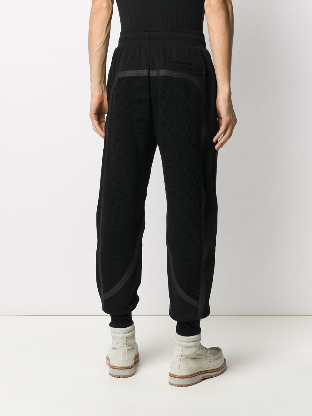 logo plaque track pants - 4