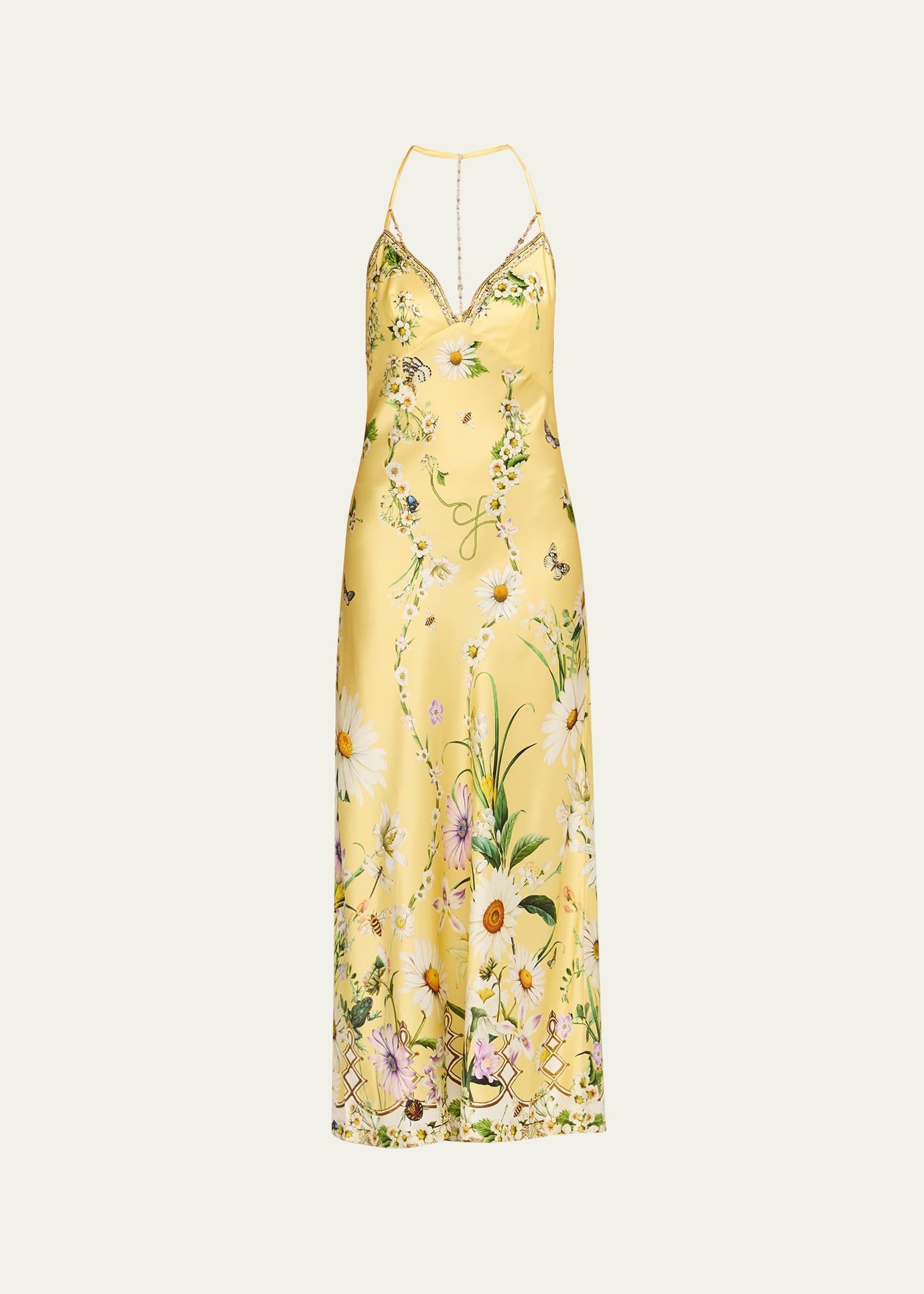 Daisy Chains Chain Detail Slip Dress - 1