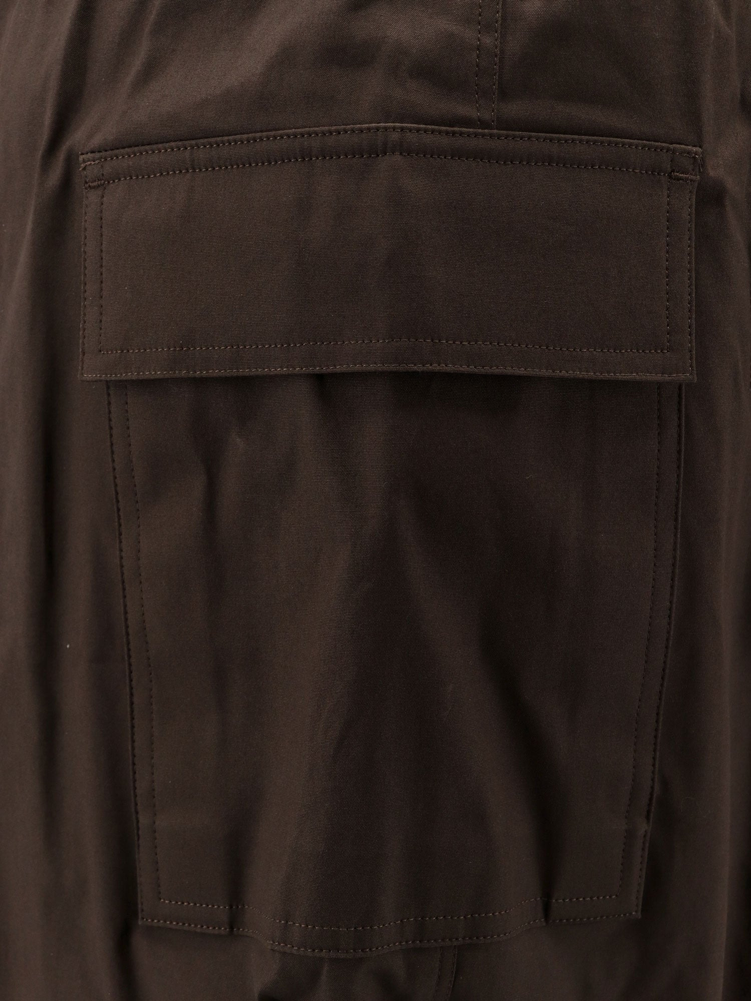 Rick Owens Men Stretch Cotton Trousers - 5