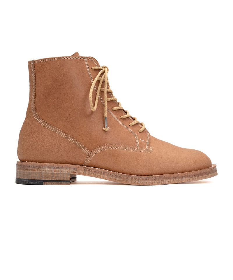 Suede Derby Boots 12