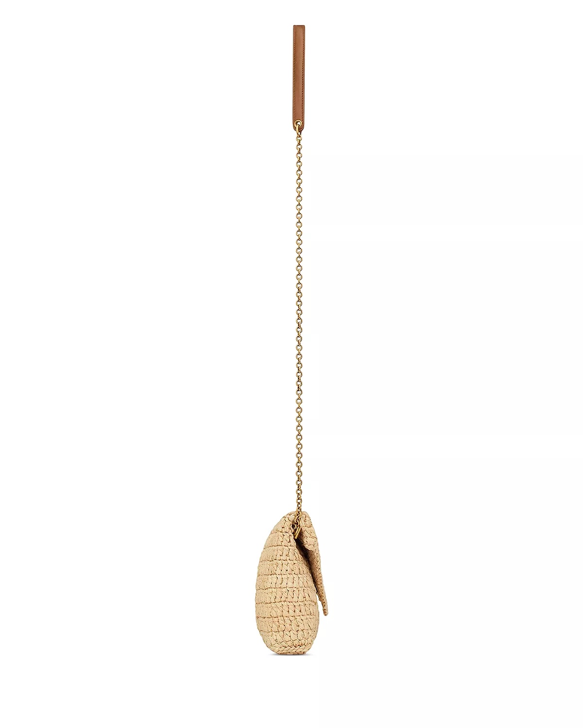 Cassandre Chain Pouch In Raffia - 8