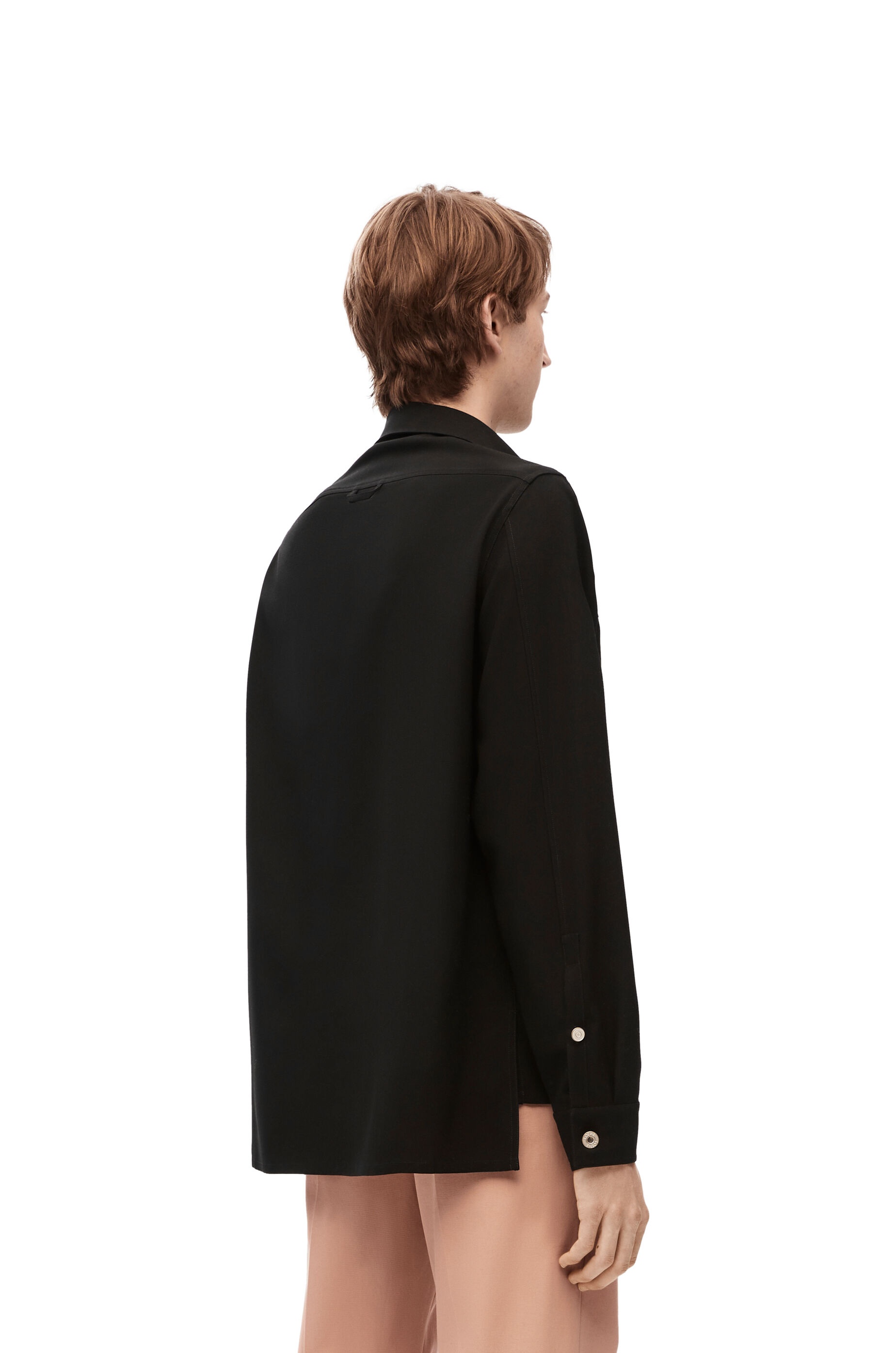 Overshirt in wool - 4
